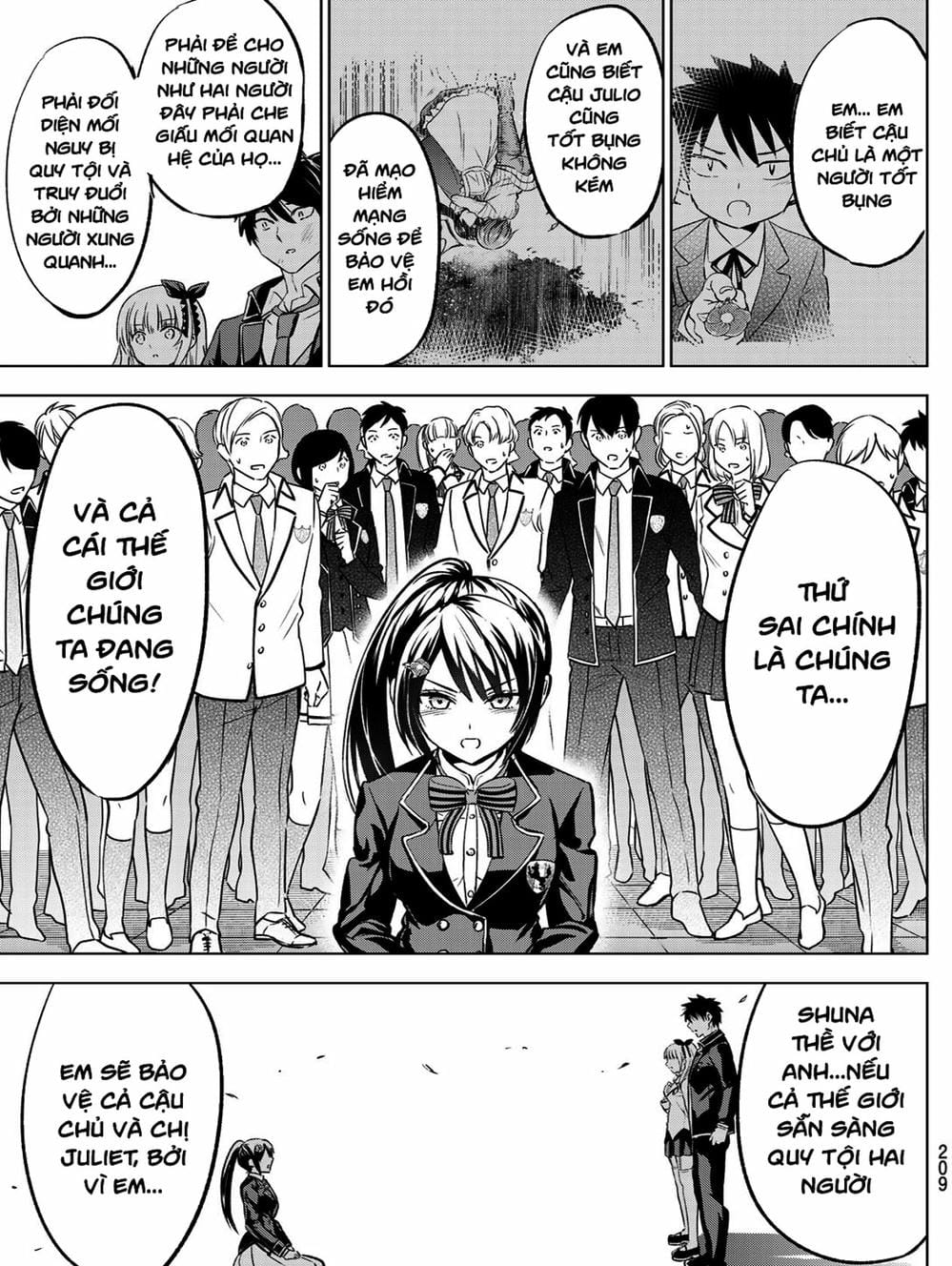 Truyện Tranh Nàng Juliet Của Trường Nội Trú - Kishuku Gakkou No Juliet trang 4