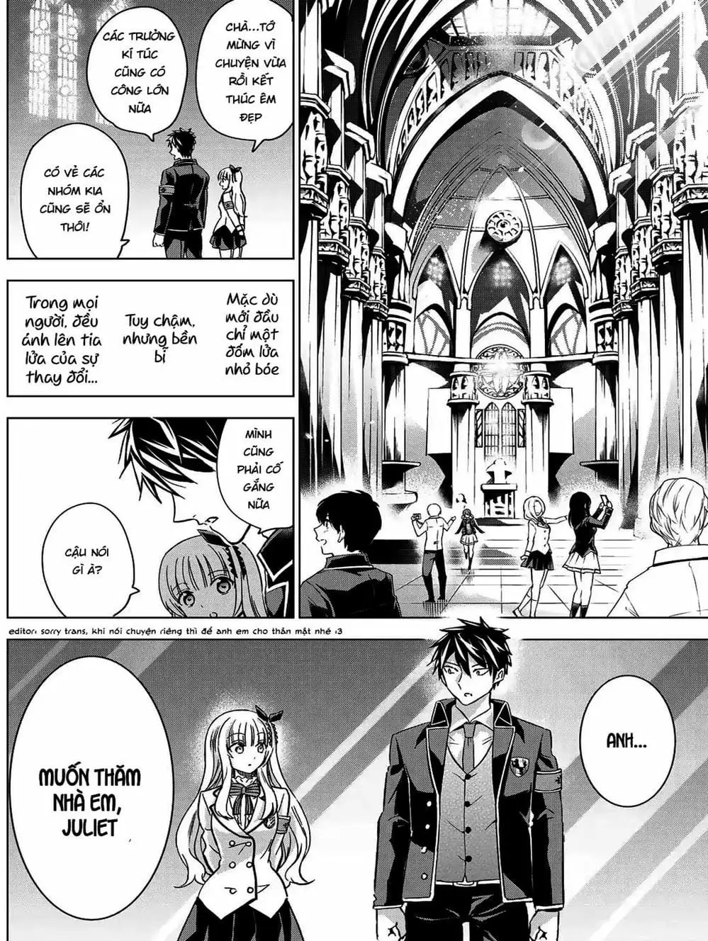 Truyện Tranh Nàng Juliet Của Trường Nội Trú - Kishuku Gakkou No Juliet trang 4