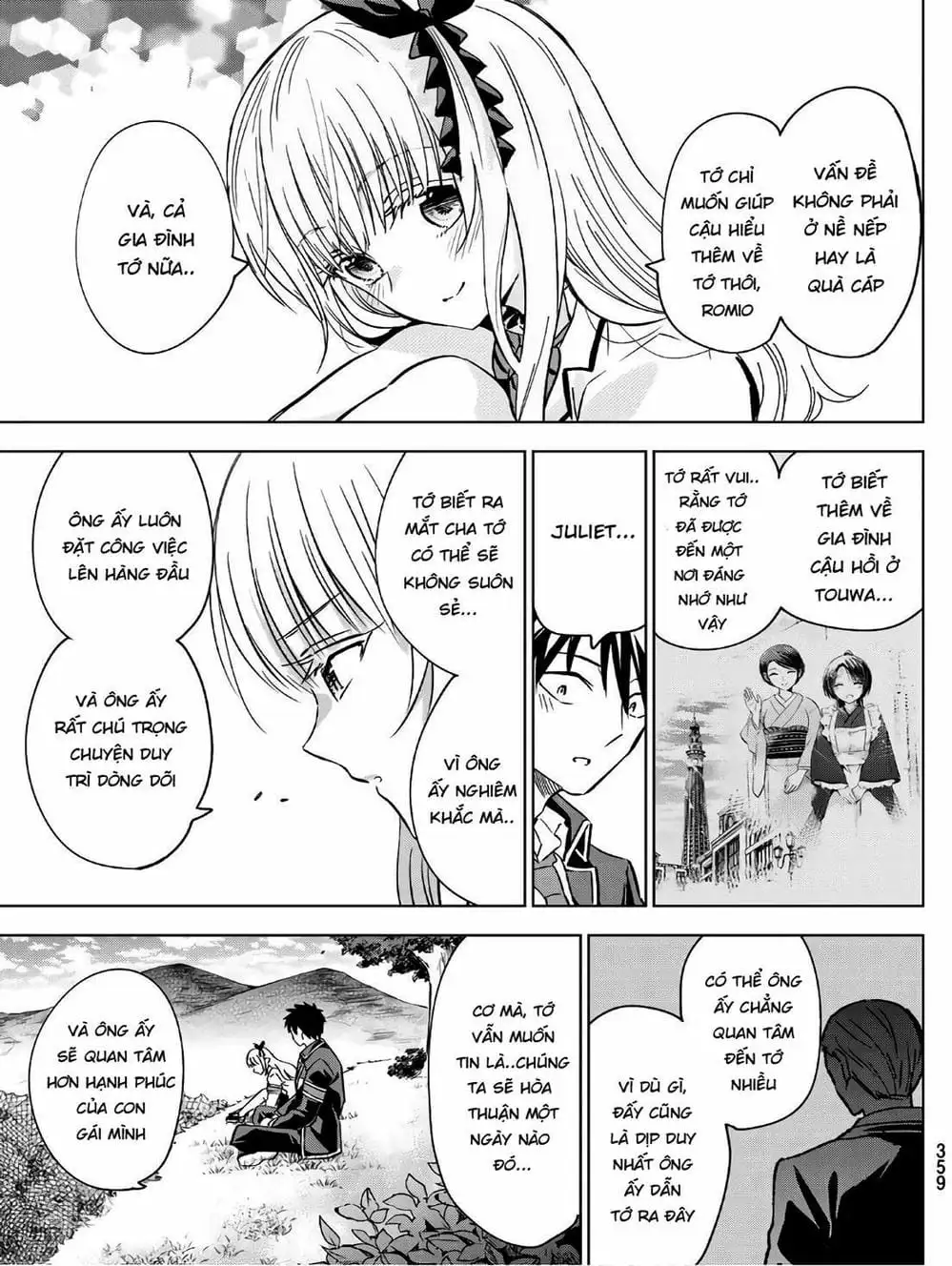 Truyện Tranh Nàng Juliet Của Trường Nội Trú - Kishuku Gakkou No Juliet trang 4