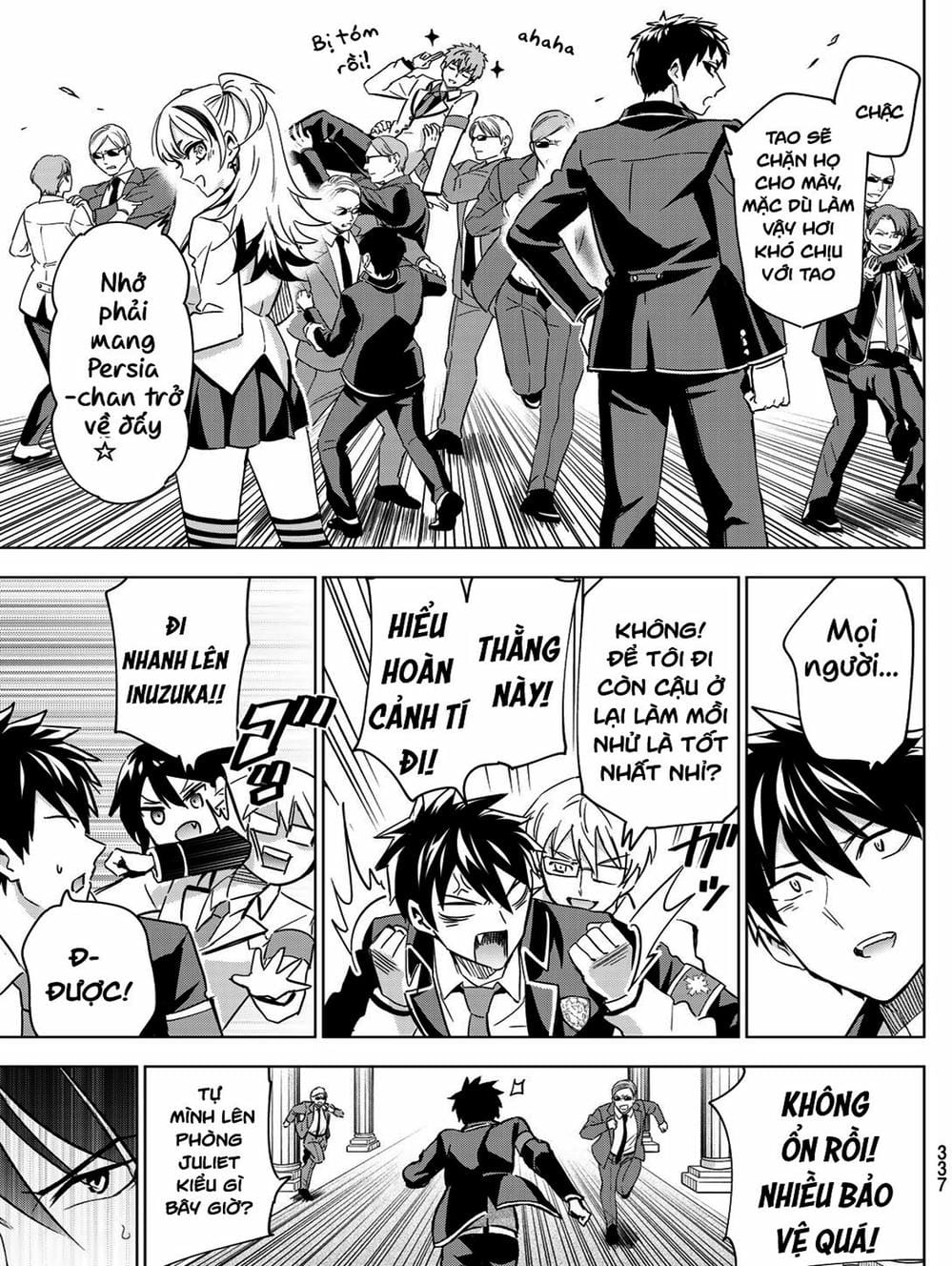 Truyện Tranh Nàng Juliet Của Trường Nội Trú - Kishuku Gakkou No Juliet trang 4