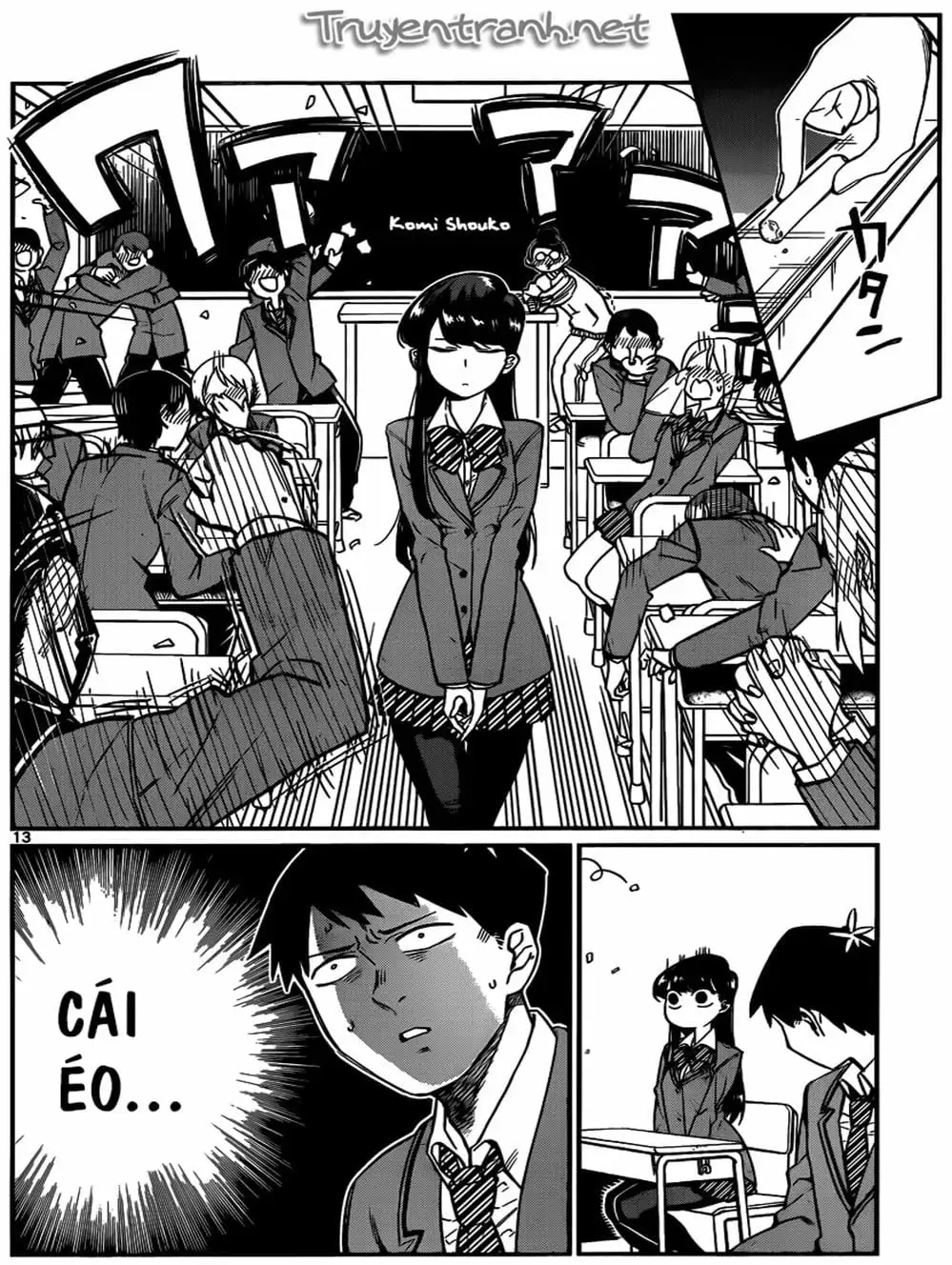 Truyện Tranh Komi Không Thể Giao Tiếp - Komi San Wa Komyusho Desu trang 5