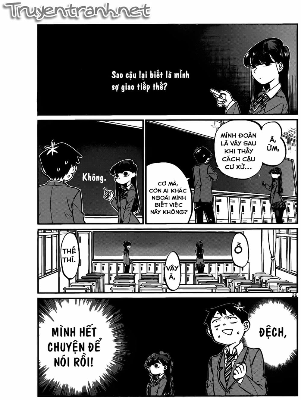 Truyện Tranh Komi Không Thể Giao Tiếp - Komi San Wa Komyusho Desu trang 5