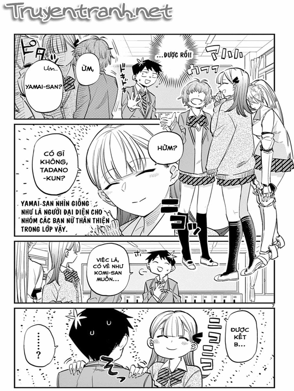 Truyện Tranh Komi Không Thể Giao Tiếp - Komi San Wa Komyusho Desu trang 5