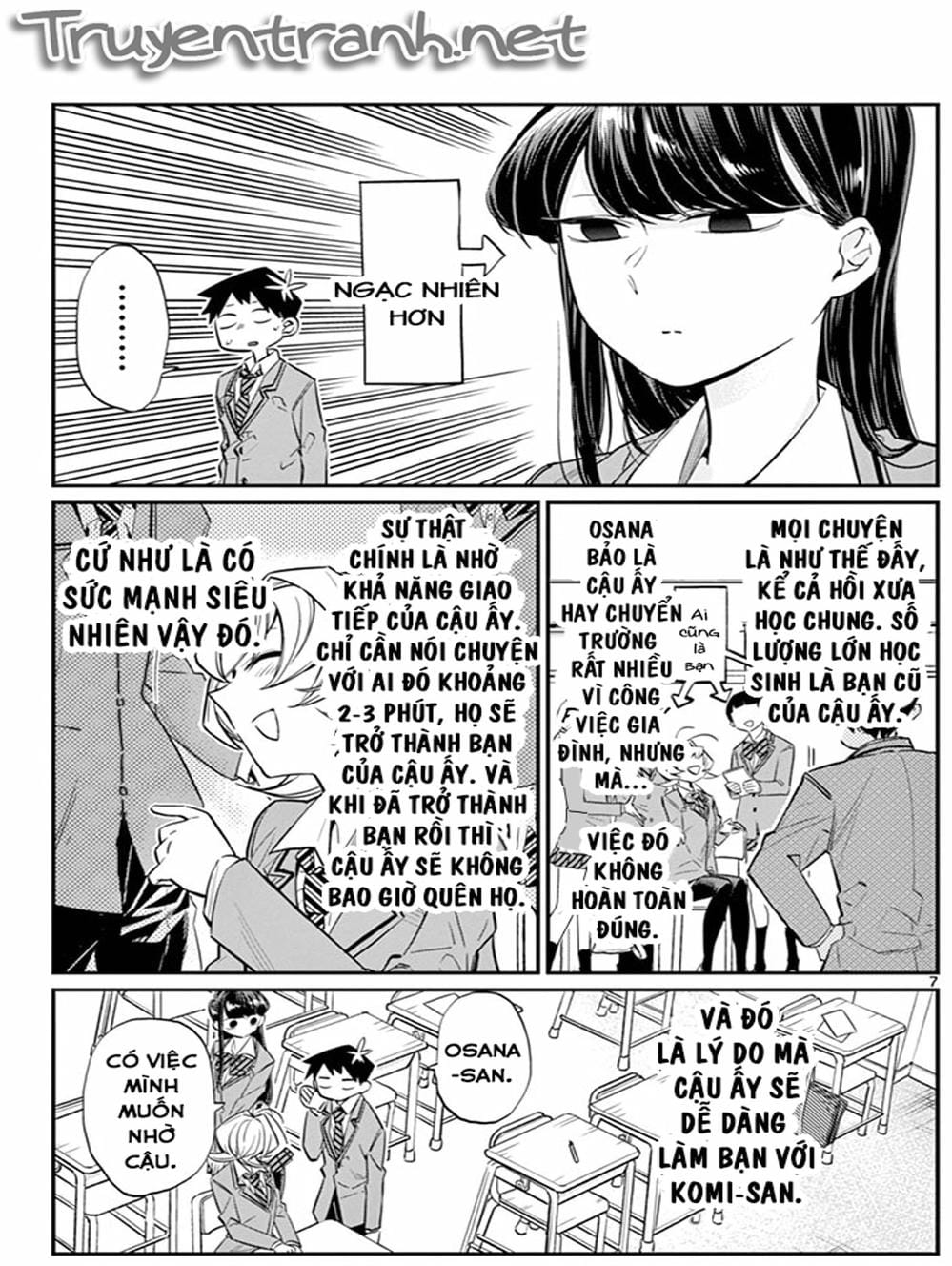 Truyện Tranh Komi Không Thể Giao Tiếp - Komi San Wa Komyusho Desu trang 5