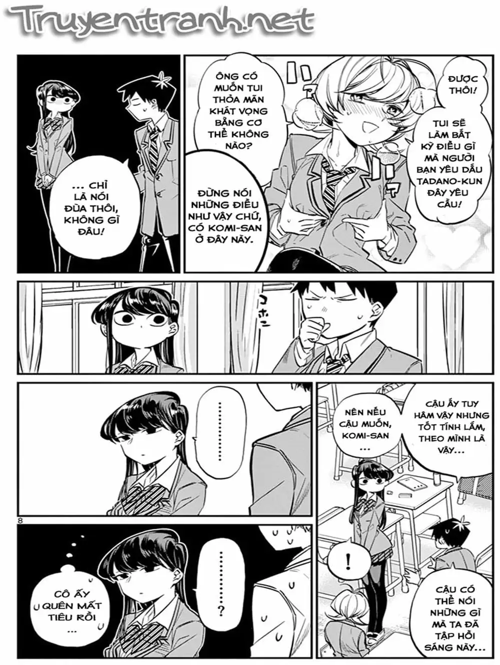 Truyện Tranh Komi Không Thể Giao Tiếp - Komi San Wa Komyusho Desu trang 5
