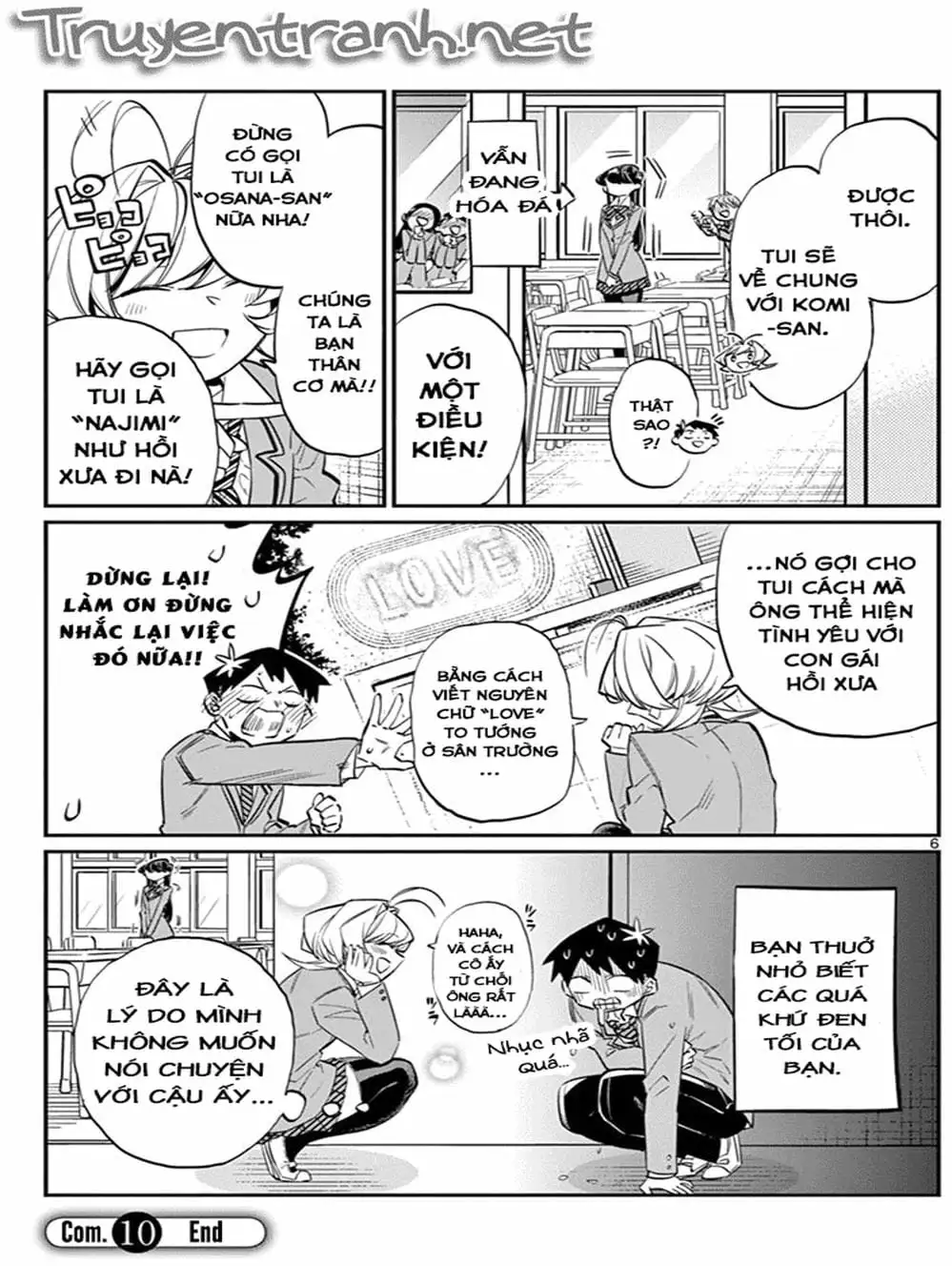 Truyện Tranh Komi Không Thể Giao Tiếp - Komi San Wa Komyusho Desu trang 5