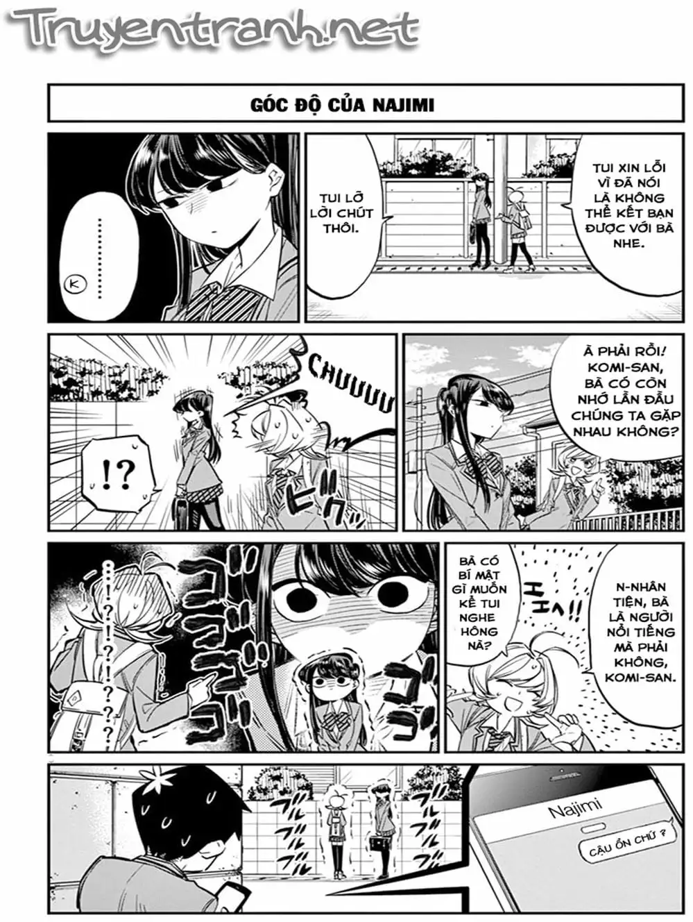 Truyện Tranh Komi Không Thể Giao Tiếp - Komi San Wa Komyusho Desu trang 5