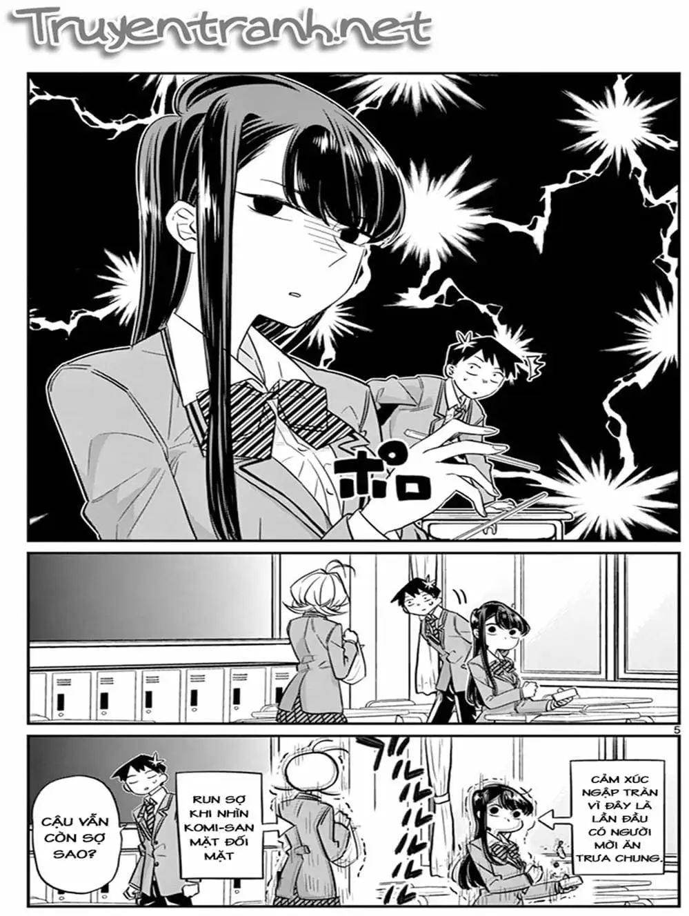 Truyện Tranh Komi Không Thể Giao Tiếp - Komi San Wa Komyusho Desu trang 5