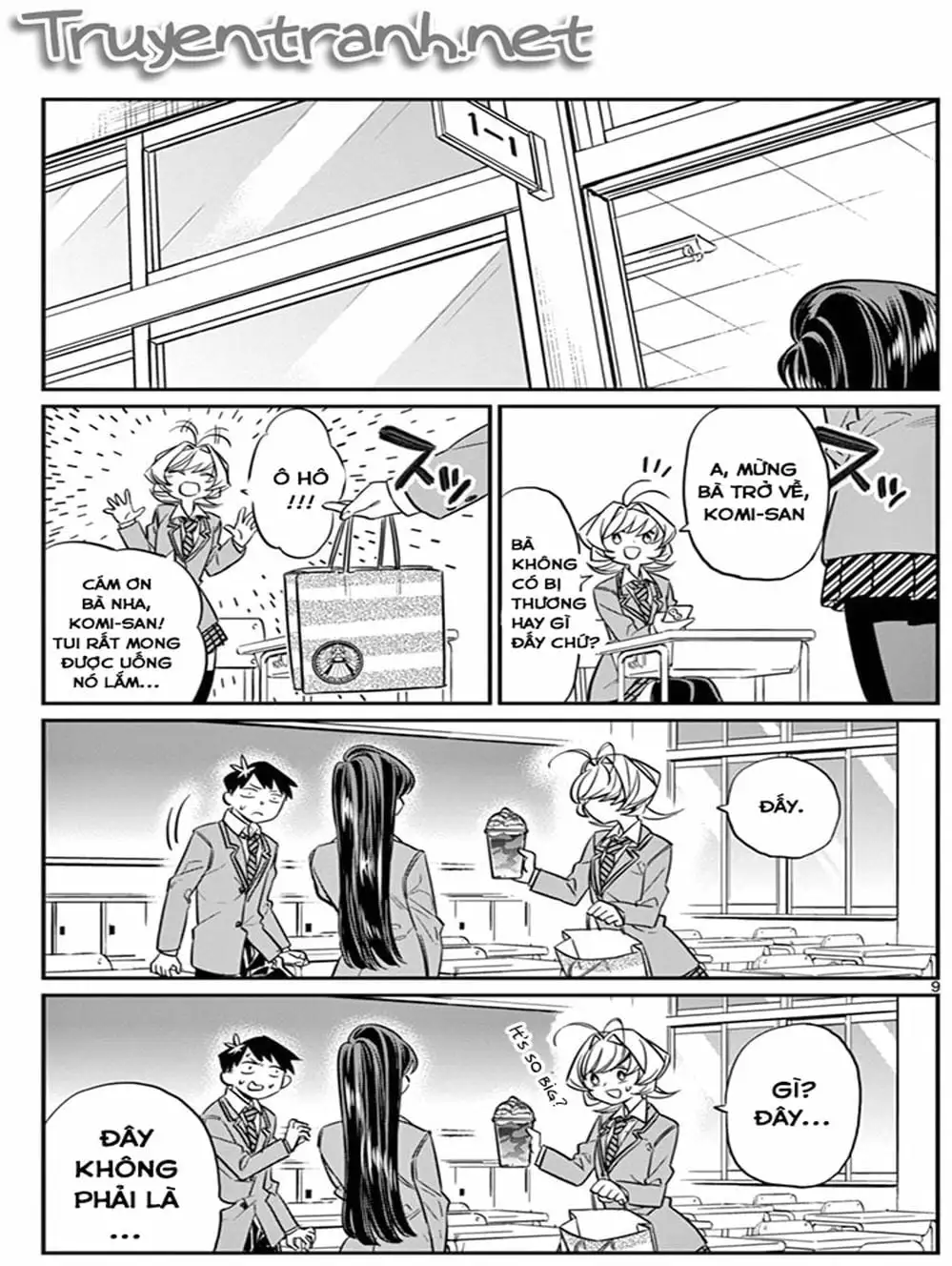 Truyện Tranh Komi Không Thể Giao Tiếp - Komi San Wa Komyusho Desu trang 5