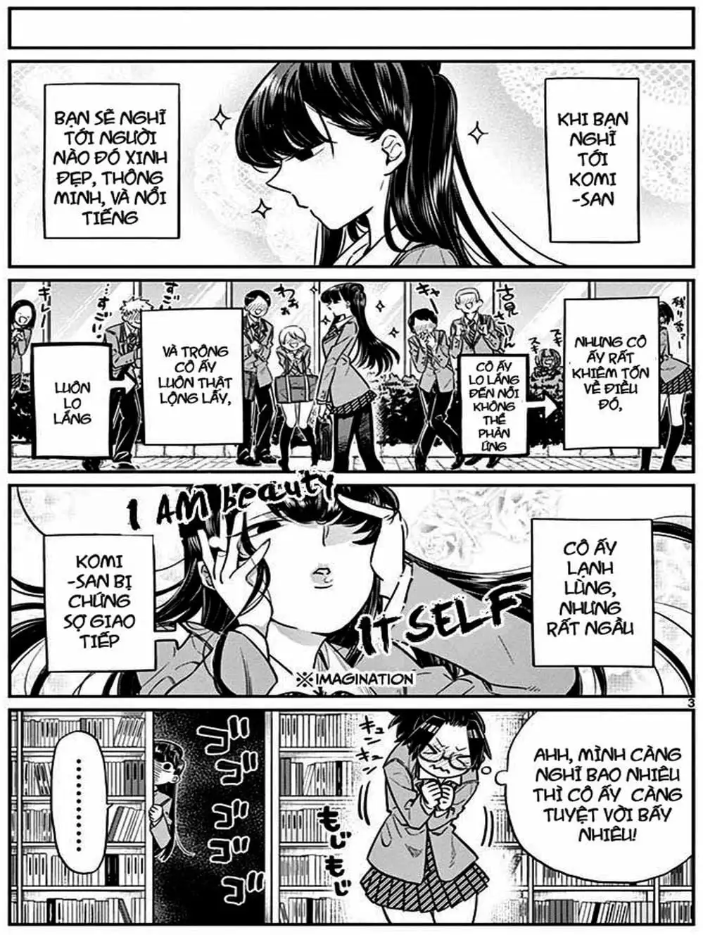 Truyện Tranh Komi Không Thể Giao Tiếp - Komi San Wa Komyusho Desu trang 5