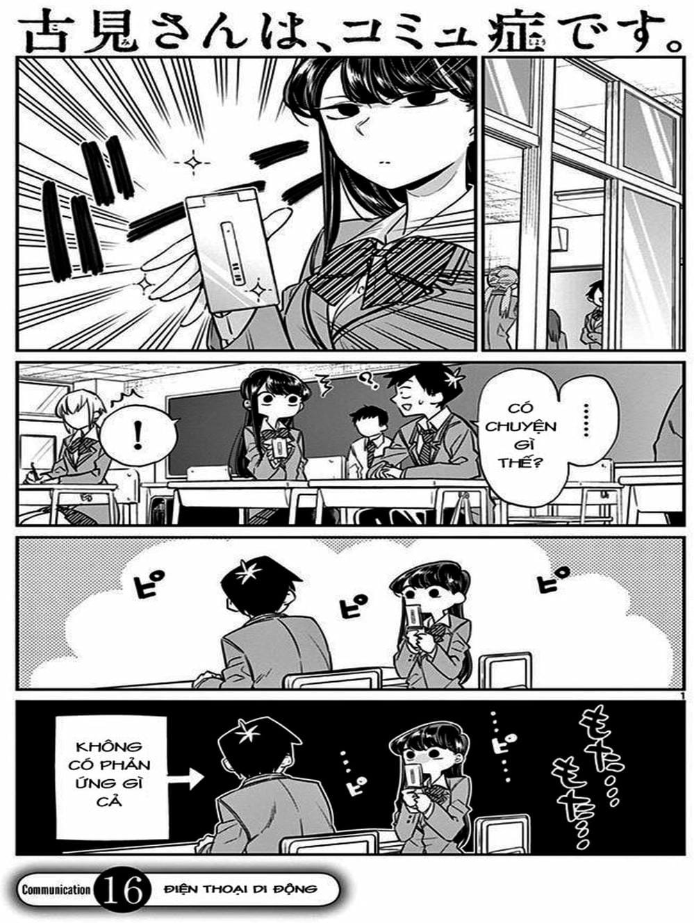 Truyện Tranh Komi Không Thể Giao Tiếp - Komi San Wa Komyusho Desu trang 5