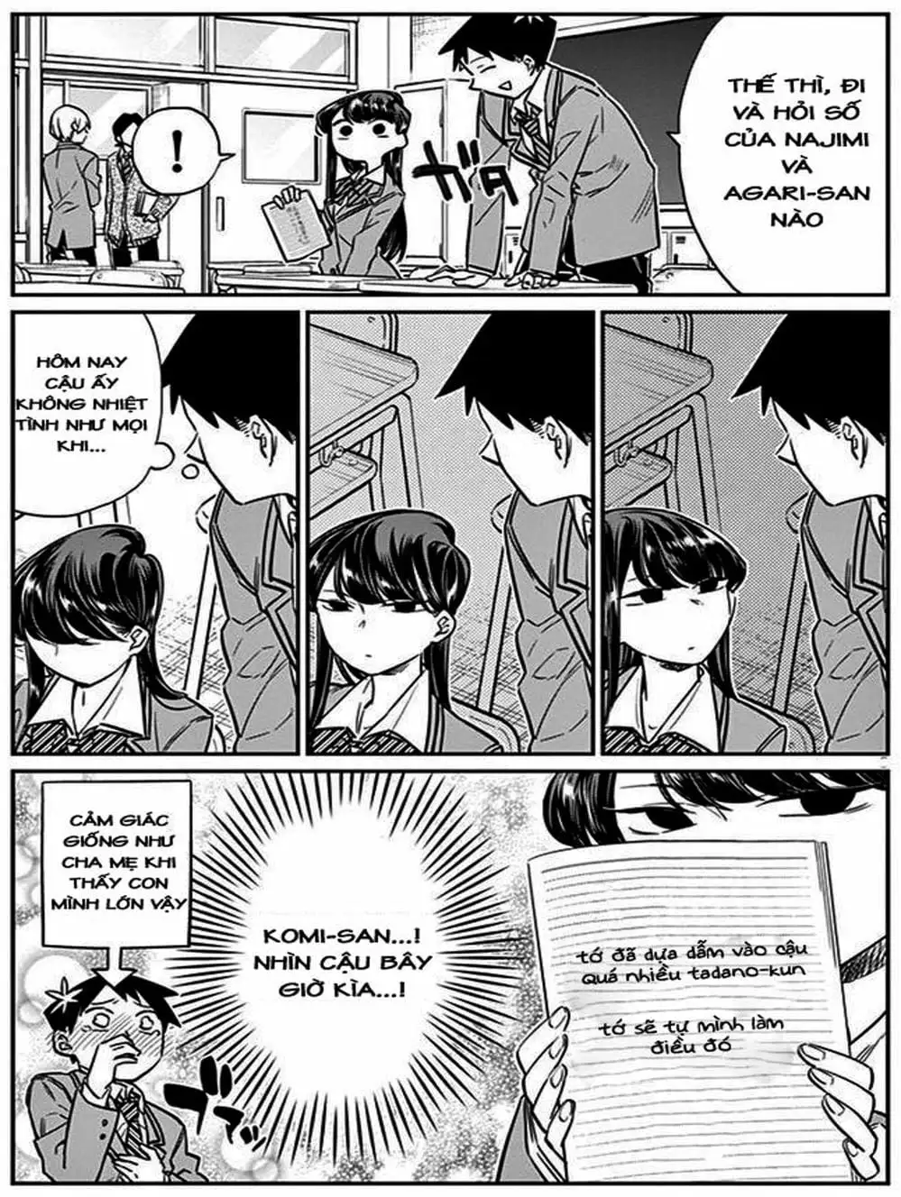 Truyện Tranh Komi Không Thể Giao Tiếp - Komi San Wa Komyusho Desu trang 5
