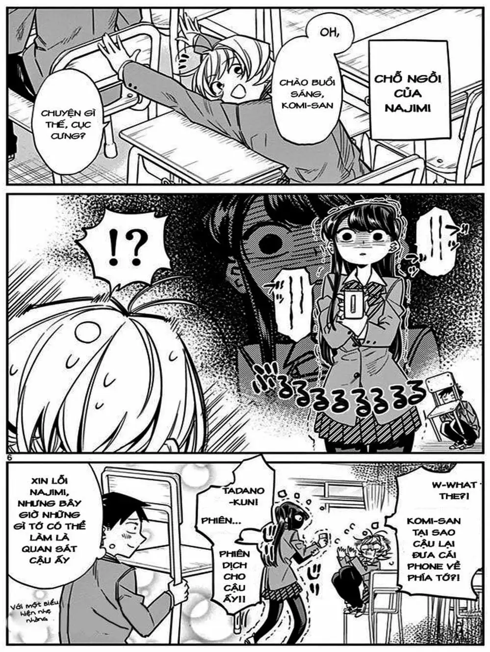 Truyện Tranh Komi Không Thể Giao Tiếp - Komi San Wa Komyusho Desu trang 5