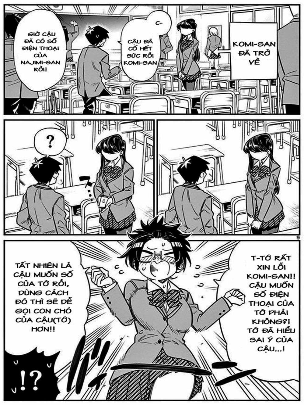 Truyện Tranh Komi Không Thể Giao Tiếp - Komi San Wa Komyusho Desu trang 5