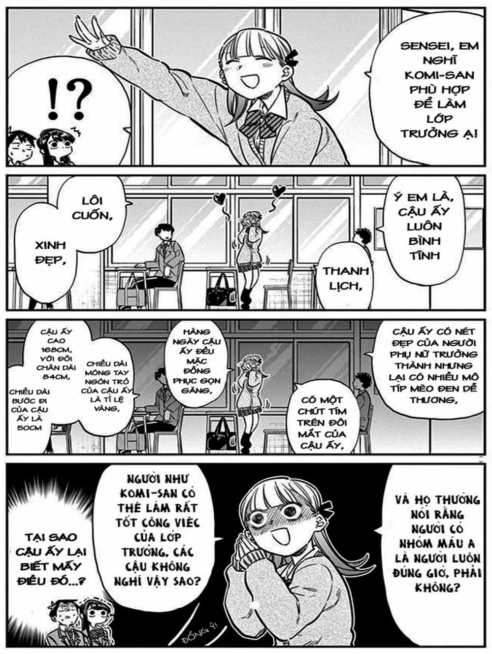 Truyện Tranh Komi Không Thể Giao Tiếp - Komi San Wa Komyusho Desu trang 5