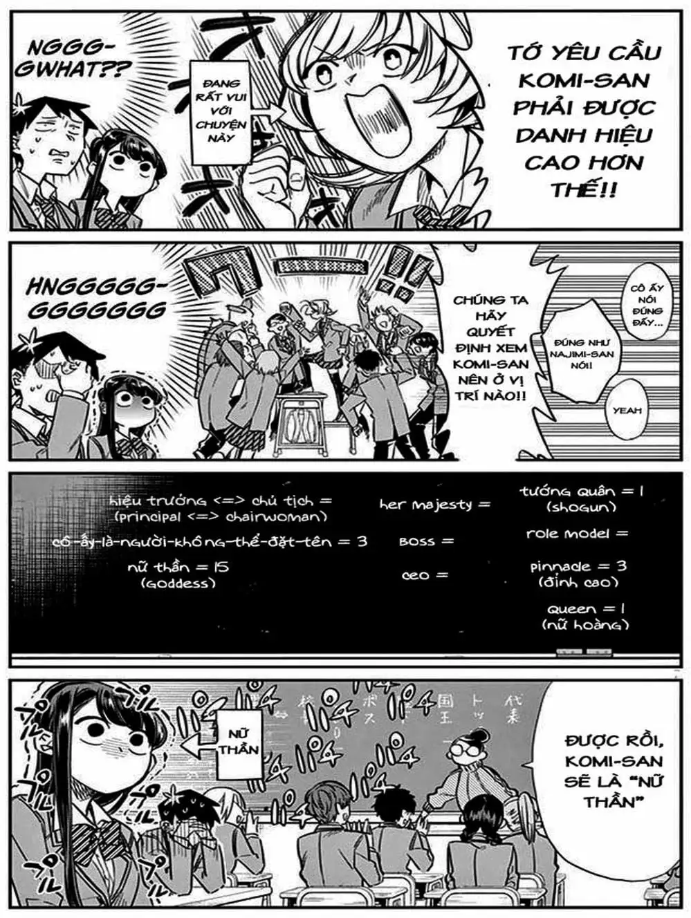Truyện Tranh Komi Không Thể Giao Tiếp - Komi San Wa Komyusho Desu trang 5