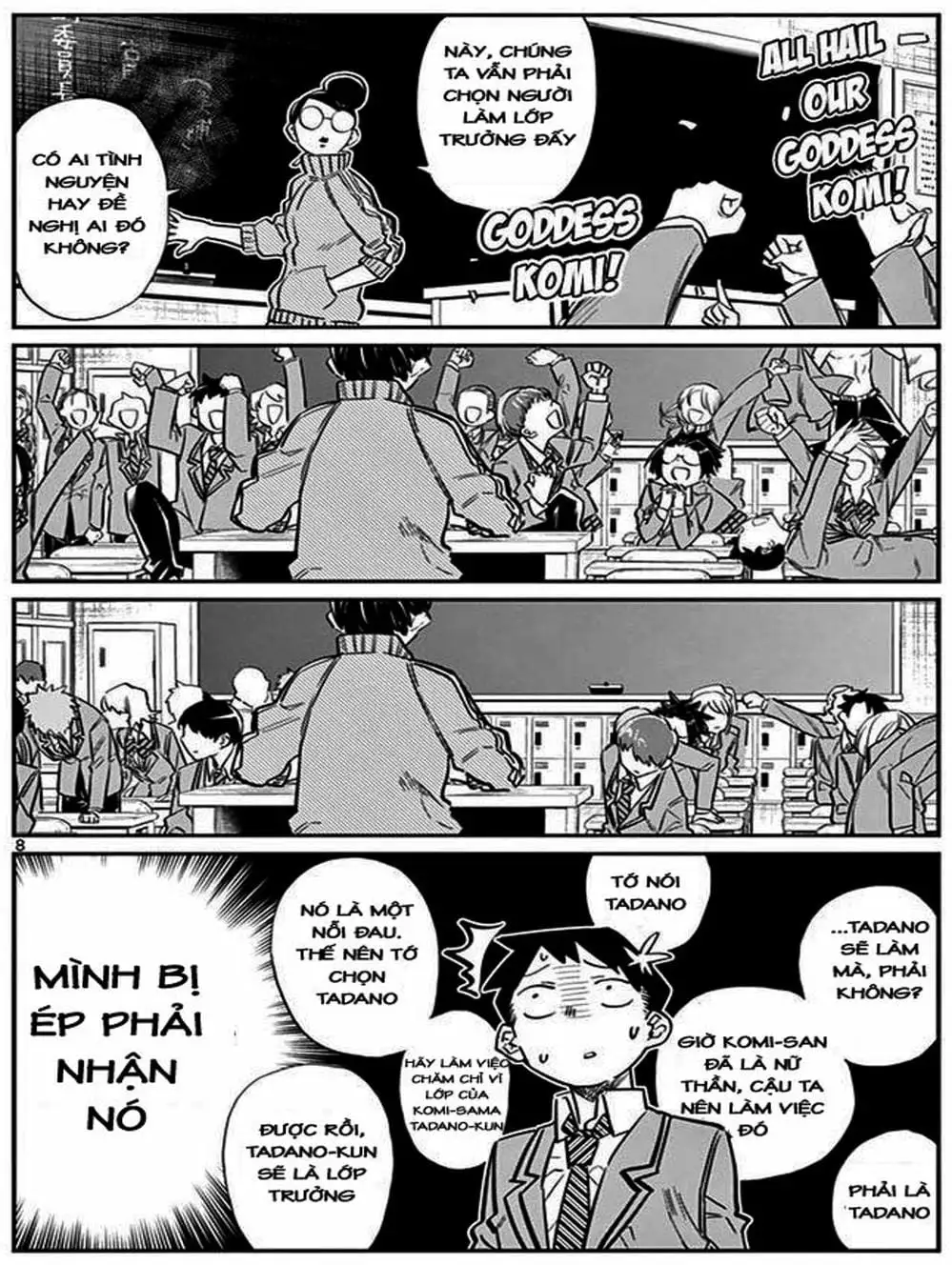 Truyện Tranh Komi Không Thể Giao Tiếp - Komi San Wa Komyusho Desu trang 5