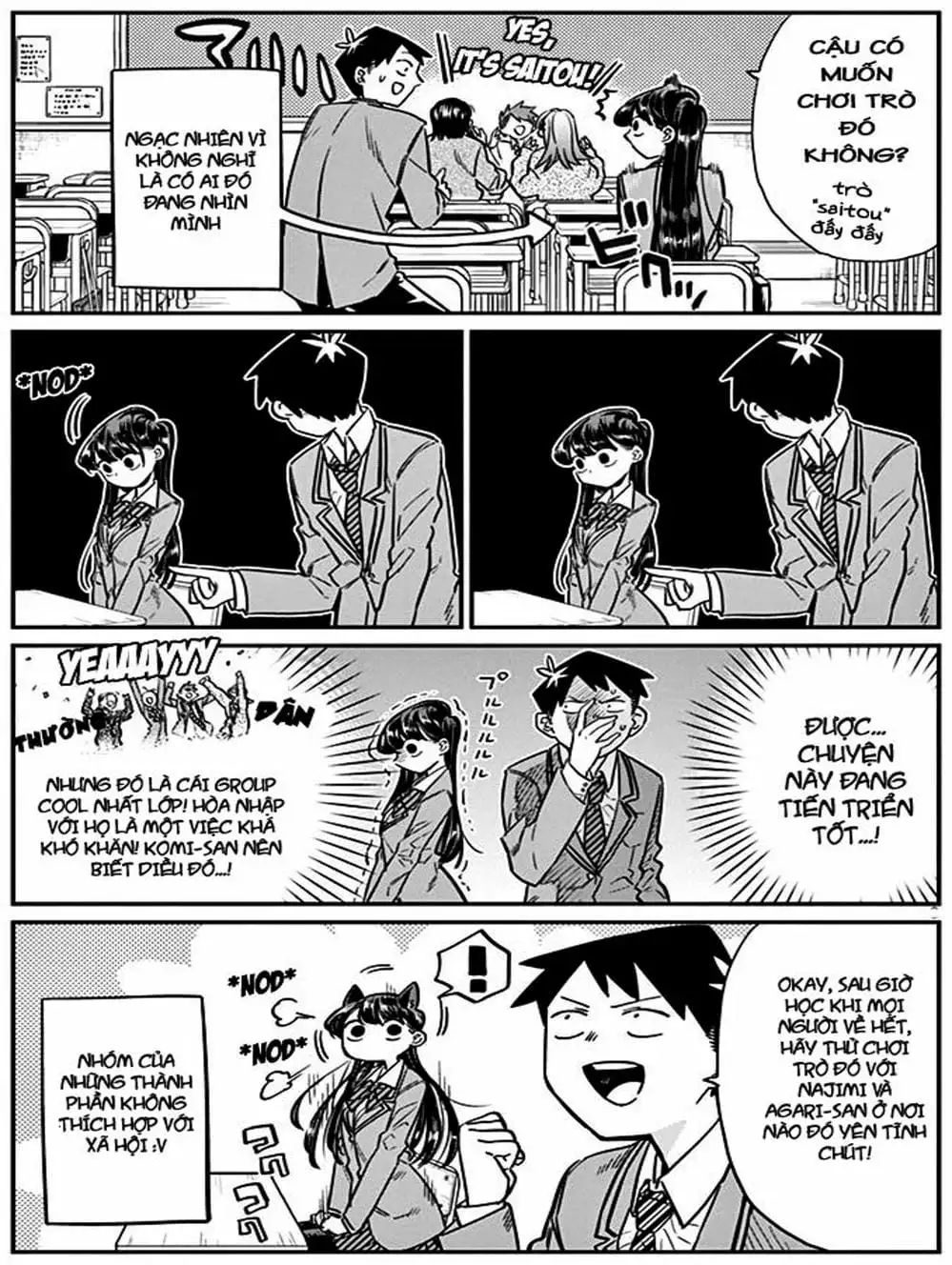 Truyện Tranh Komi Không Thể Giao Tiếp - Komi San Wa Komyusho Desu trang 5