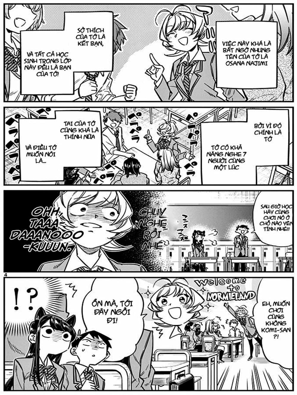 Truyện Tranh Komi Không Thể Giao Tiếp - Komi San Wa Komyusho Desu trang 5