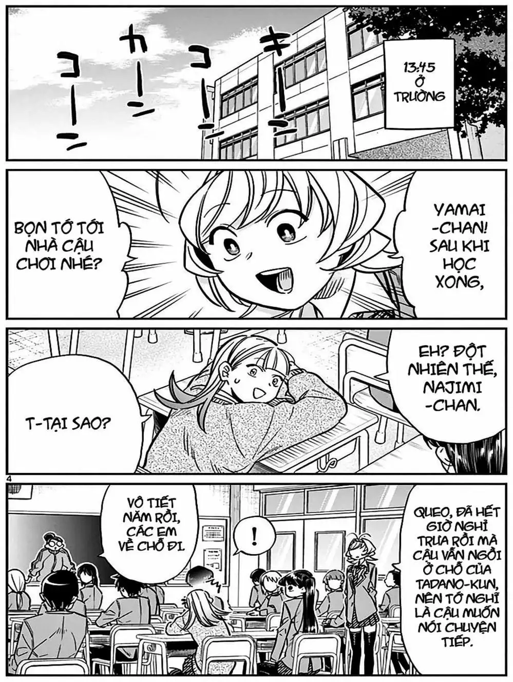 Truyện Tranh Komi Không Thể Giao Tiếp - Komi San Wa Komyusho Desu trang 5