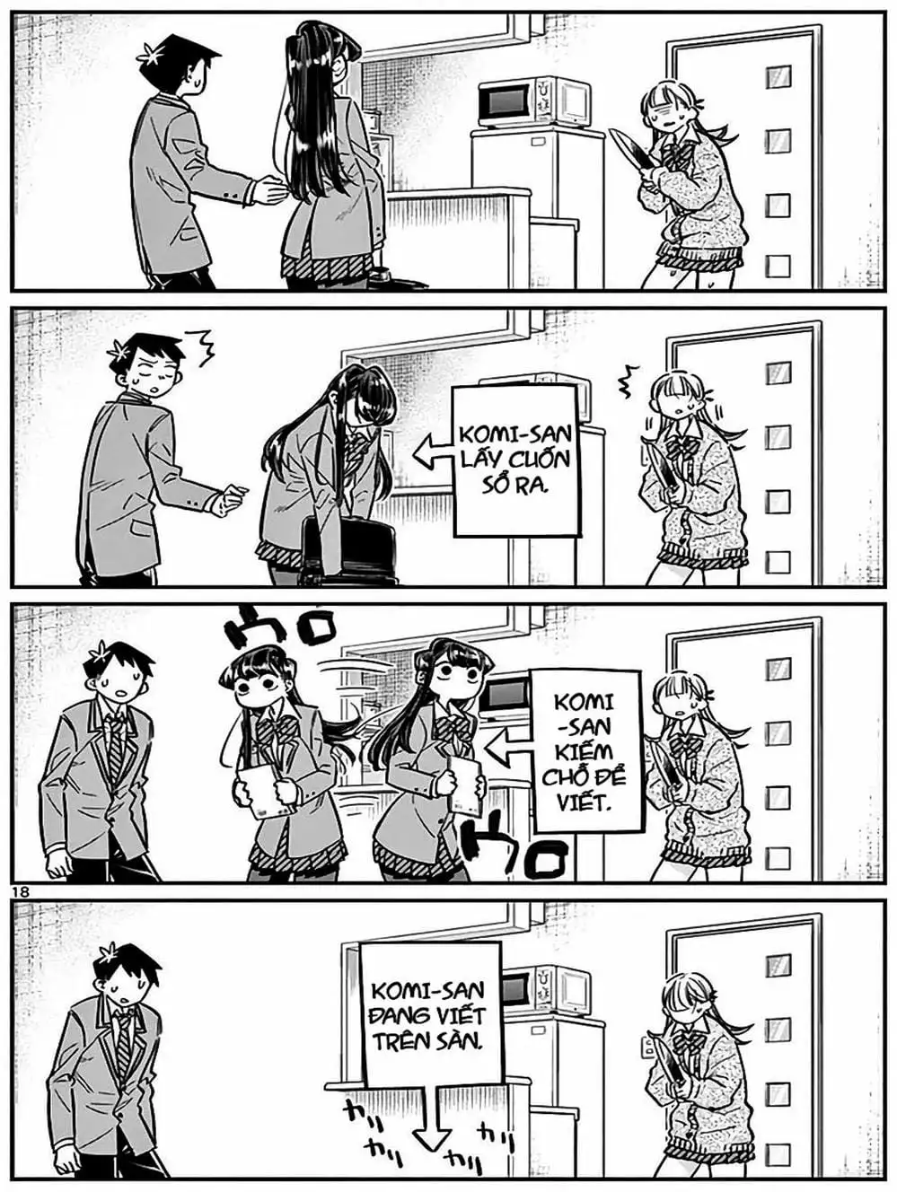 Truyện Tranh Komi Không Thể Giao Tiếp - Komi San Wa Komyusho Desu trang 5