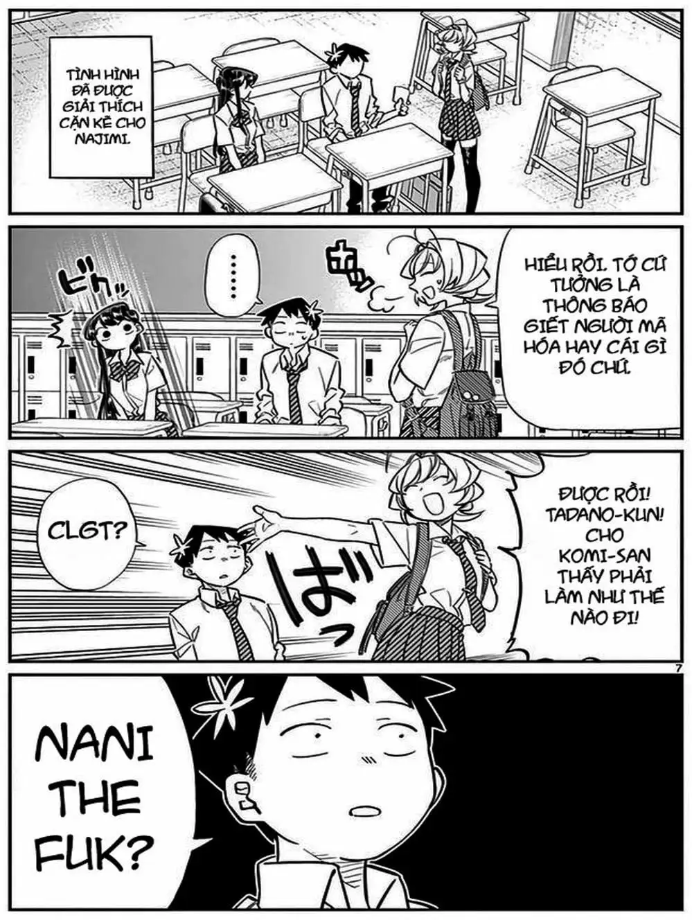 Truyện Tranh Komi Không Thể Giao Tiếp - Komi San Wa Komyusho Desu trang 5