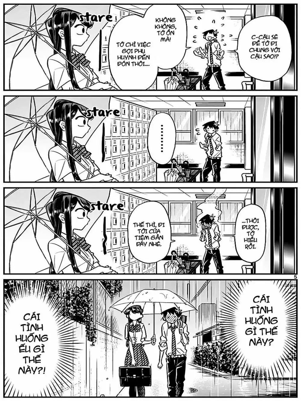 Truyện Tranh Komi Không Thể Giao Tiếp - Komi San Wa Komyusho Desu trang 5