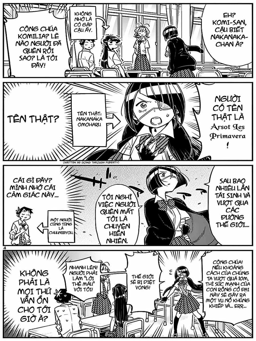 Truyện Tranh Komi Không Thể Giao Tiếp - Komi San Wa Komyusho Desu trang 5