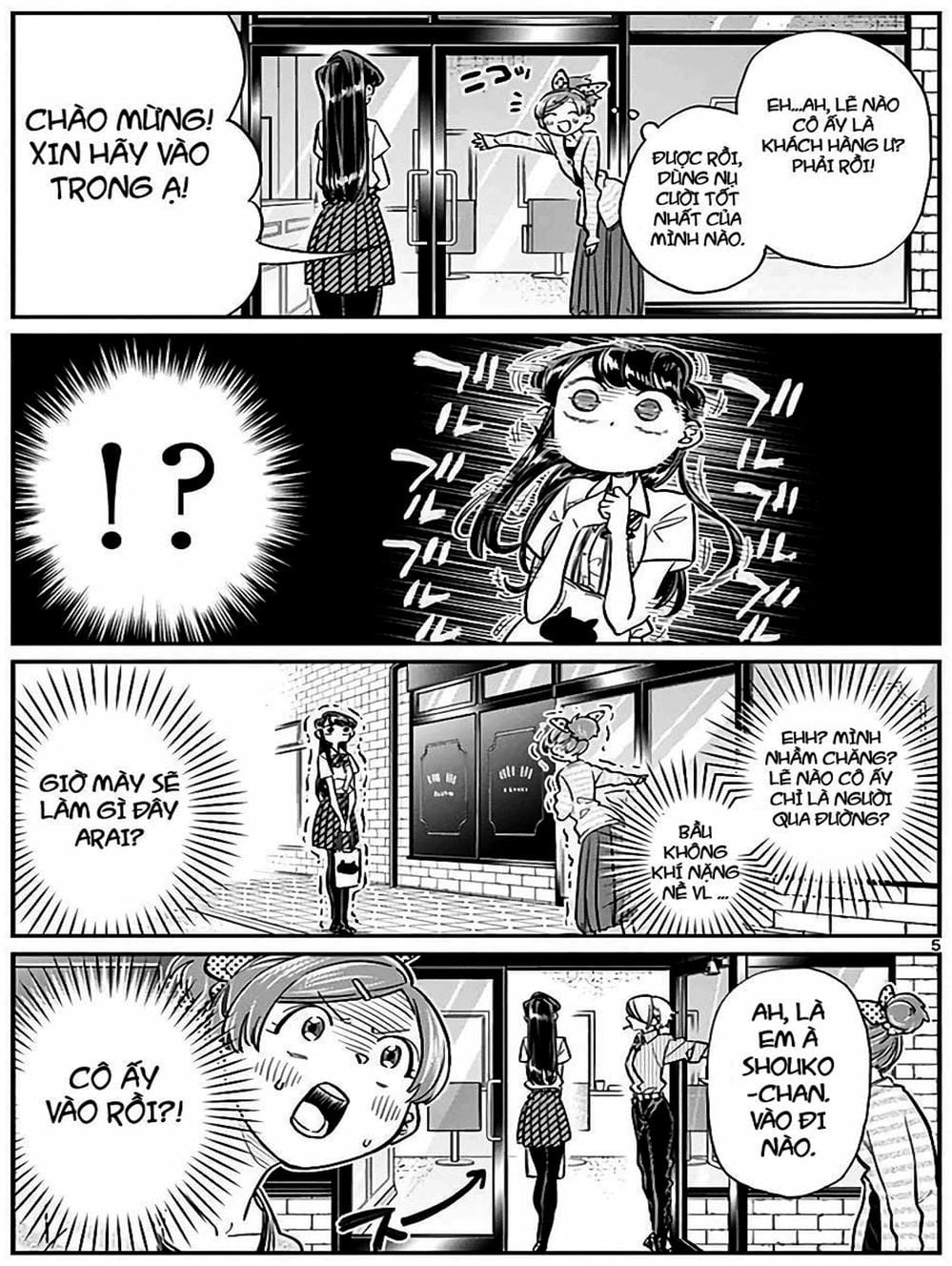 Truyện Tranh Komi Không Thể Giao Tiếp - Komi San Wa Komyusho Desu trang 5