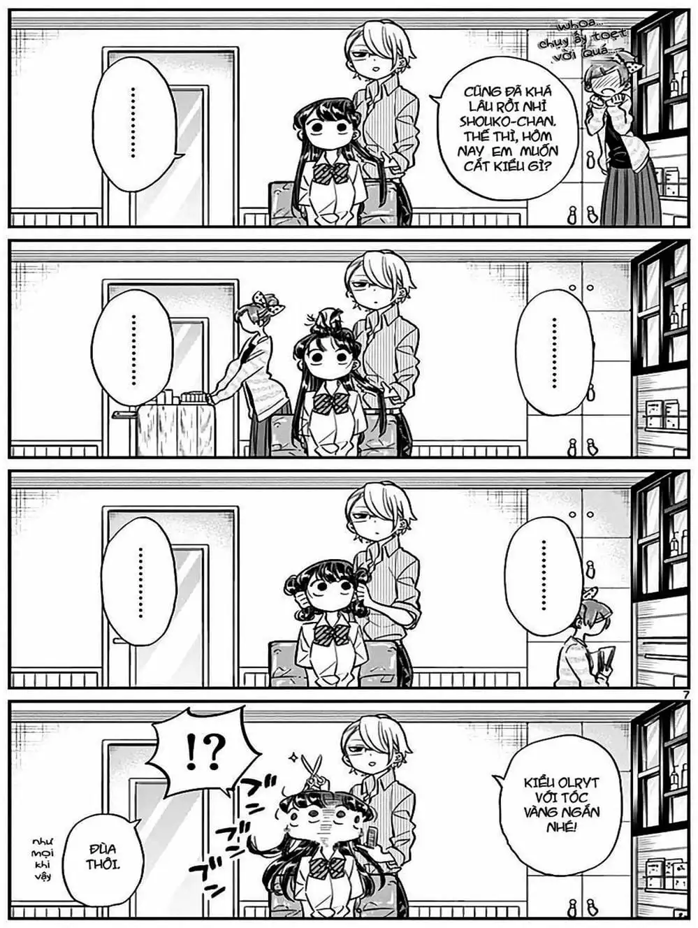 Truyện Tranh Komi Không Thể Giao Tiếp - Komi San Wa Komyusho Desu trang 5