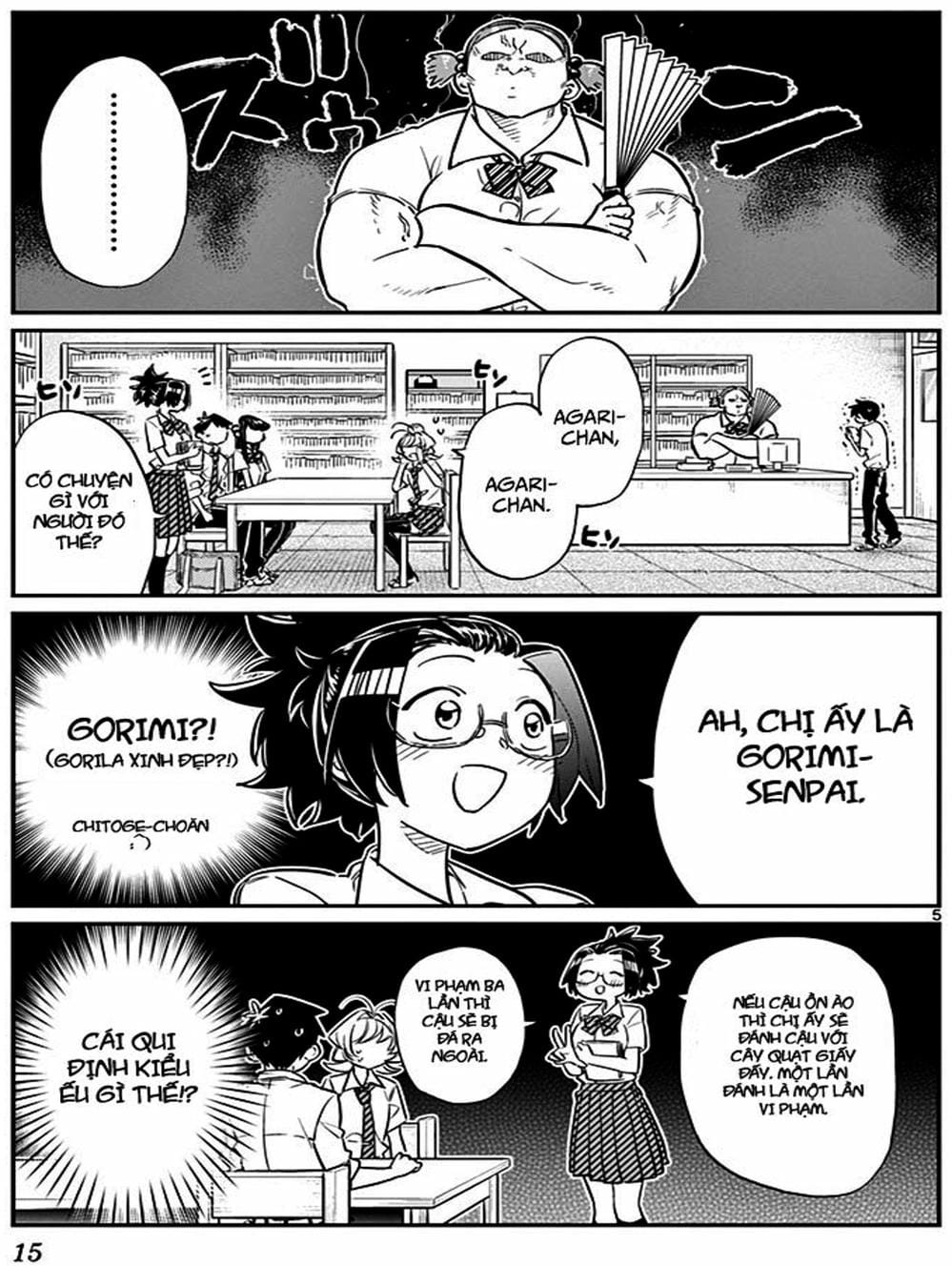 Truyện Tranh Komi Không Thể Giao Tiếp - Komi San Wa Komyusho Desu trang 5