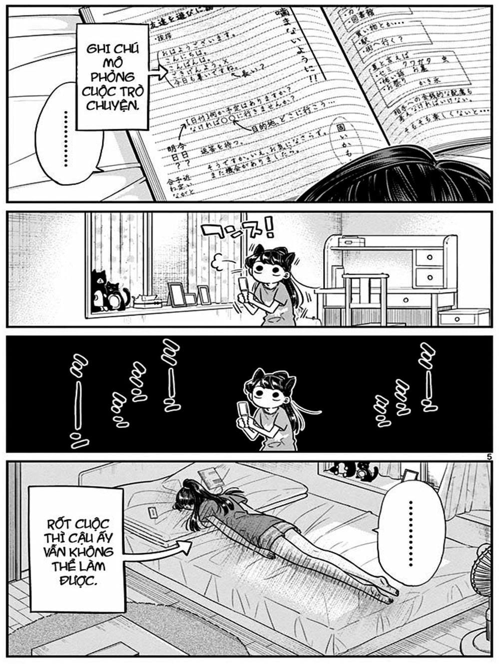 Truyện Tranh Komi Không Thể Giao Tiếp - Komi San Wa Komyusho Desu trang 5