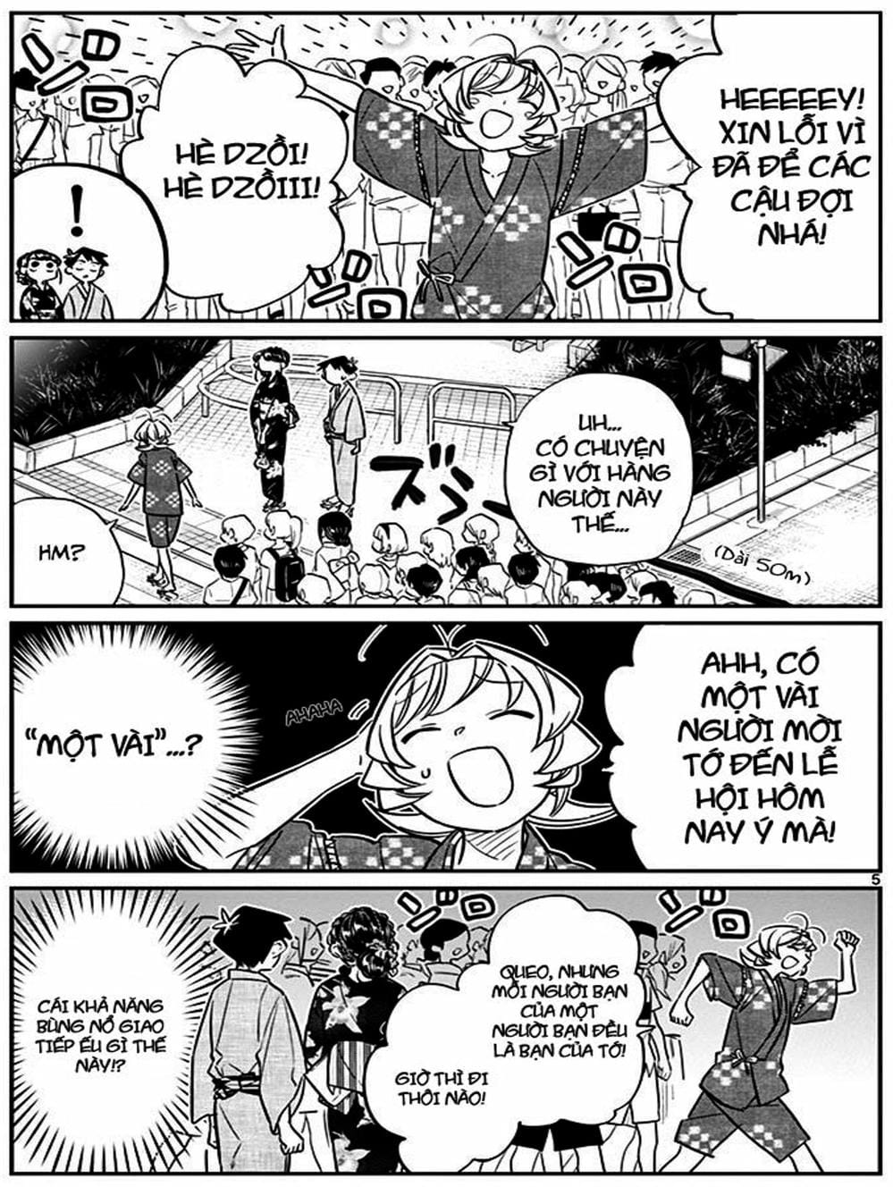 Truyện Tranh Komi Không Thể Giao Tiếp - Komi San Wa Komyusho Desu trang 5