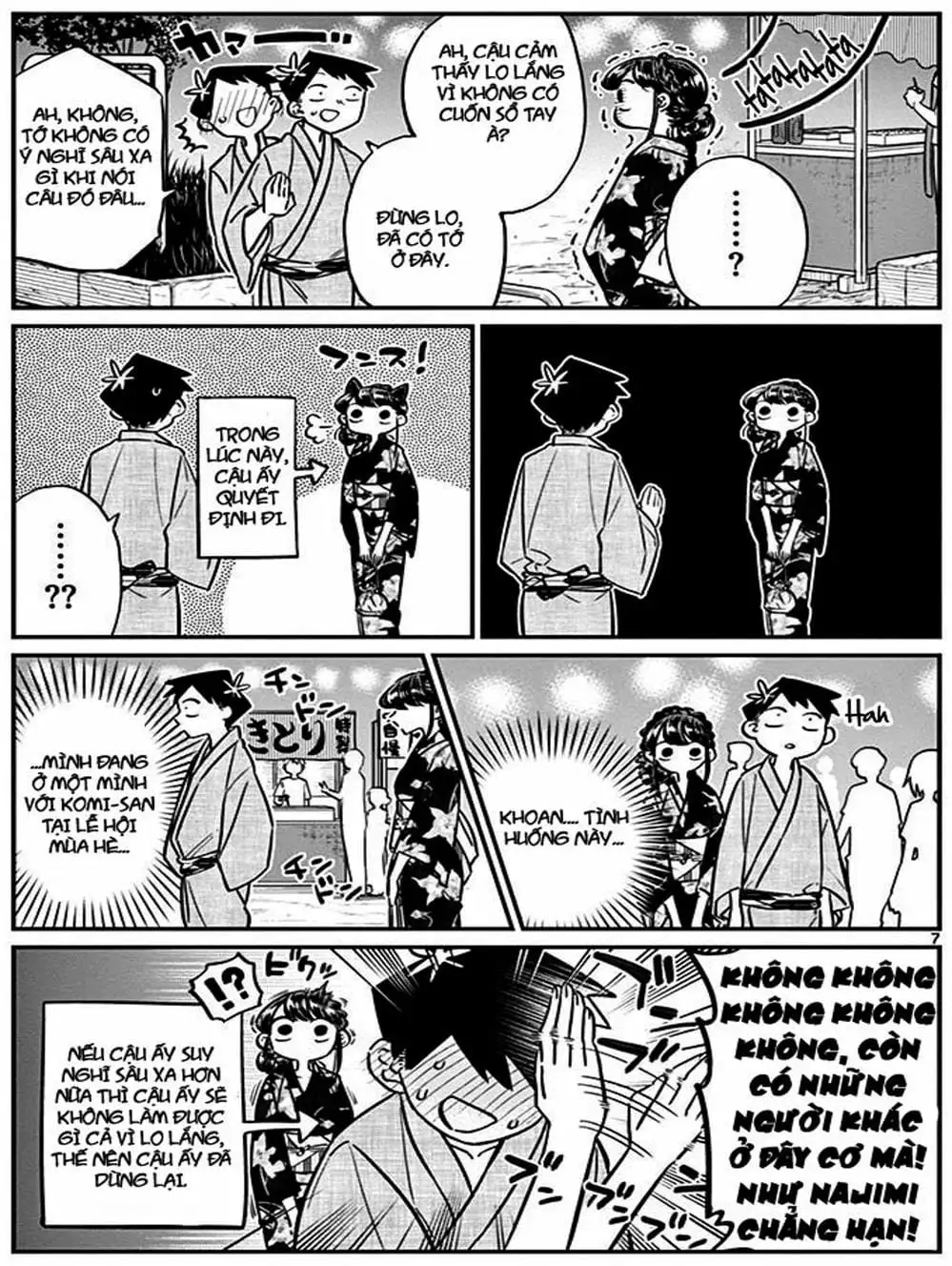 Truyện Tranh Komi Không Thể Giao Tiếp - Komi San Wa Komyusho Desu trang 5