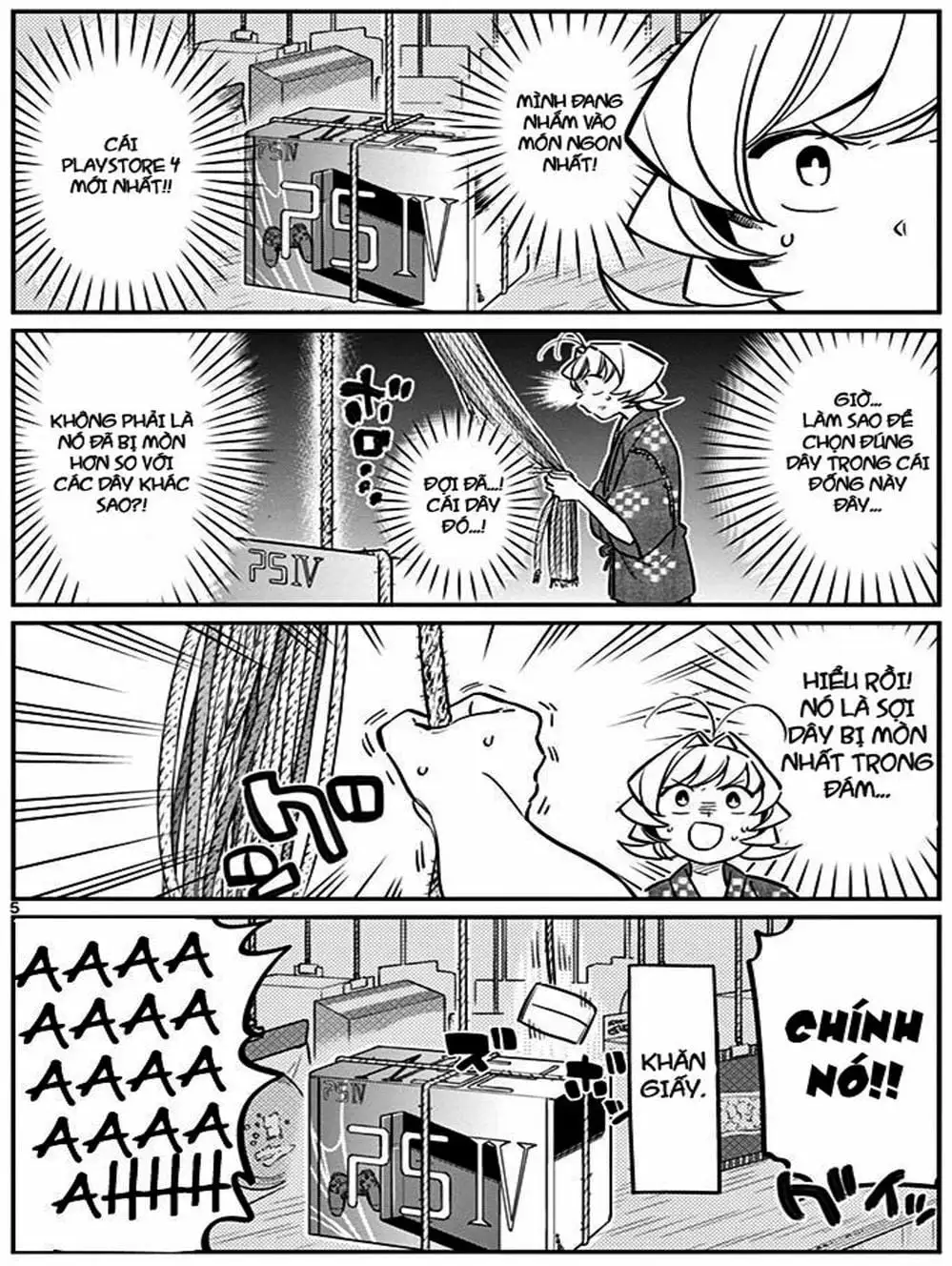 Truyện Tranh Komi Không Thể Giao Tiếp - Komi San Wa Komyusho Desu trang 5