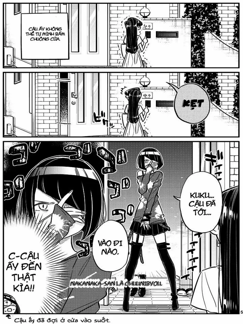 Truyện Tranh Komi Không Thể Giao Tiếp - Komi San Wa Komyusho Desu trang 5