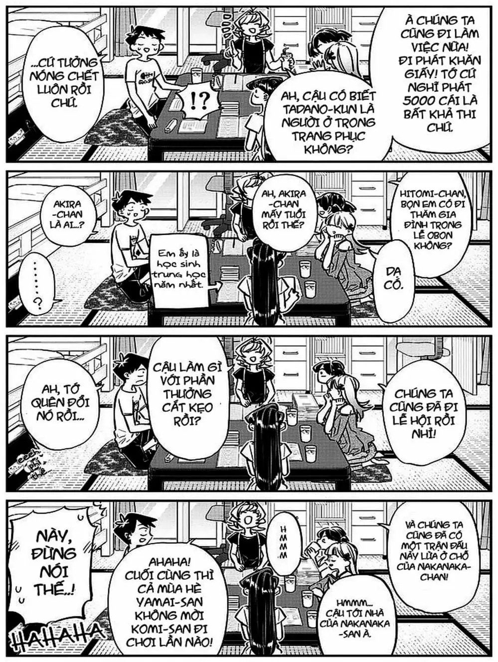 Truyện Tranh Komi Không Thể Giao Tiếp - Komi San Wa Komyusho Desu trang 5