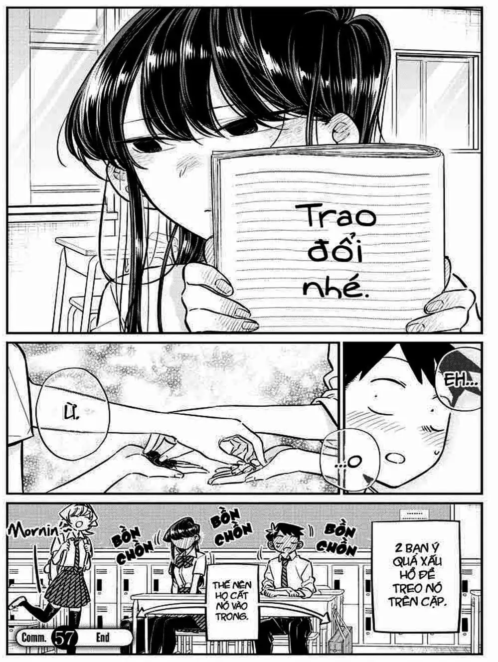 Truyện Tranh Komi Không Thể Giao Tiếp - Komi San Wa Komyusho Desu trang 5