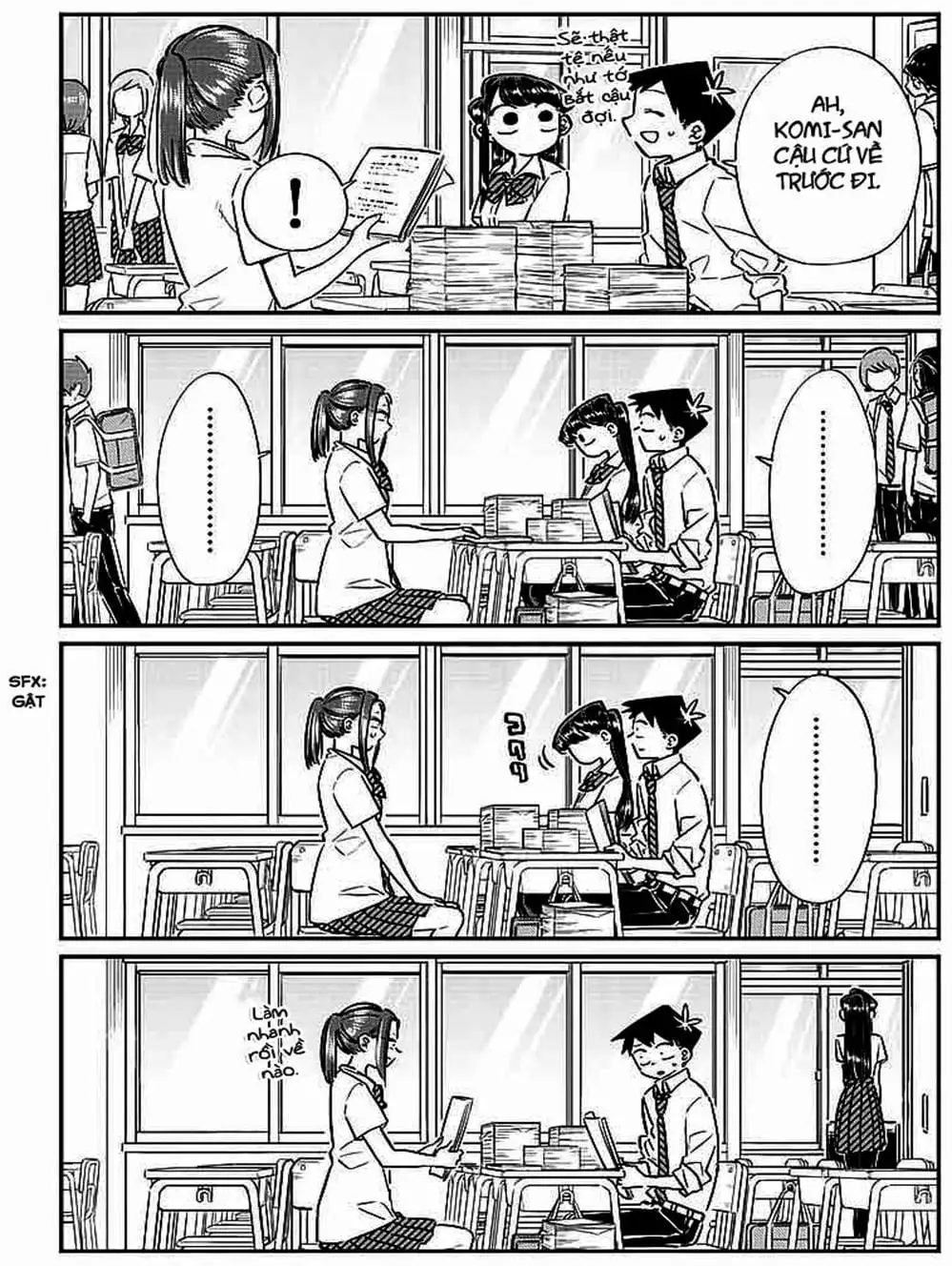 Truyện Tranh Komi Không Thể Giao Tiếp - Komi San Wa Komyusho Desu trang 5
