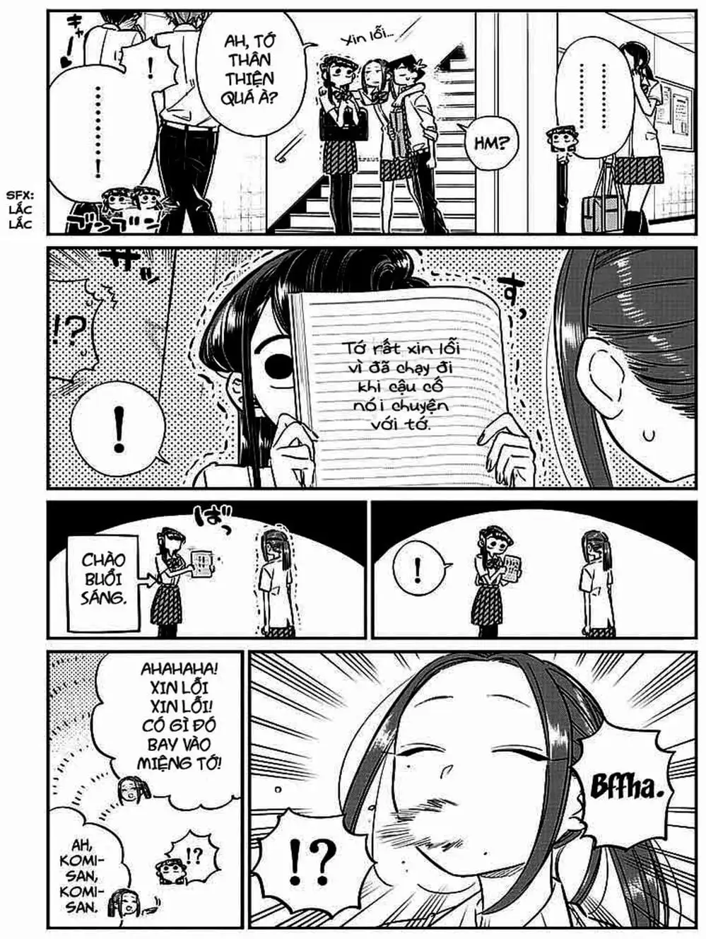 Truyện Tranh Komi Không Thể Giao Tiếp - Komi San Wa Komyusho Desu trang 5