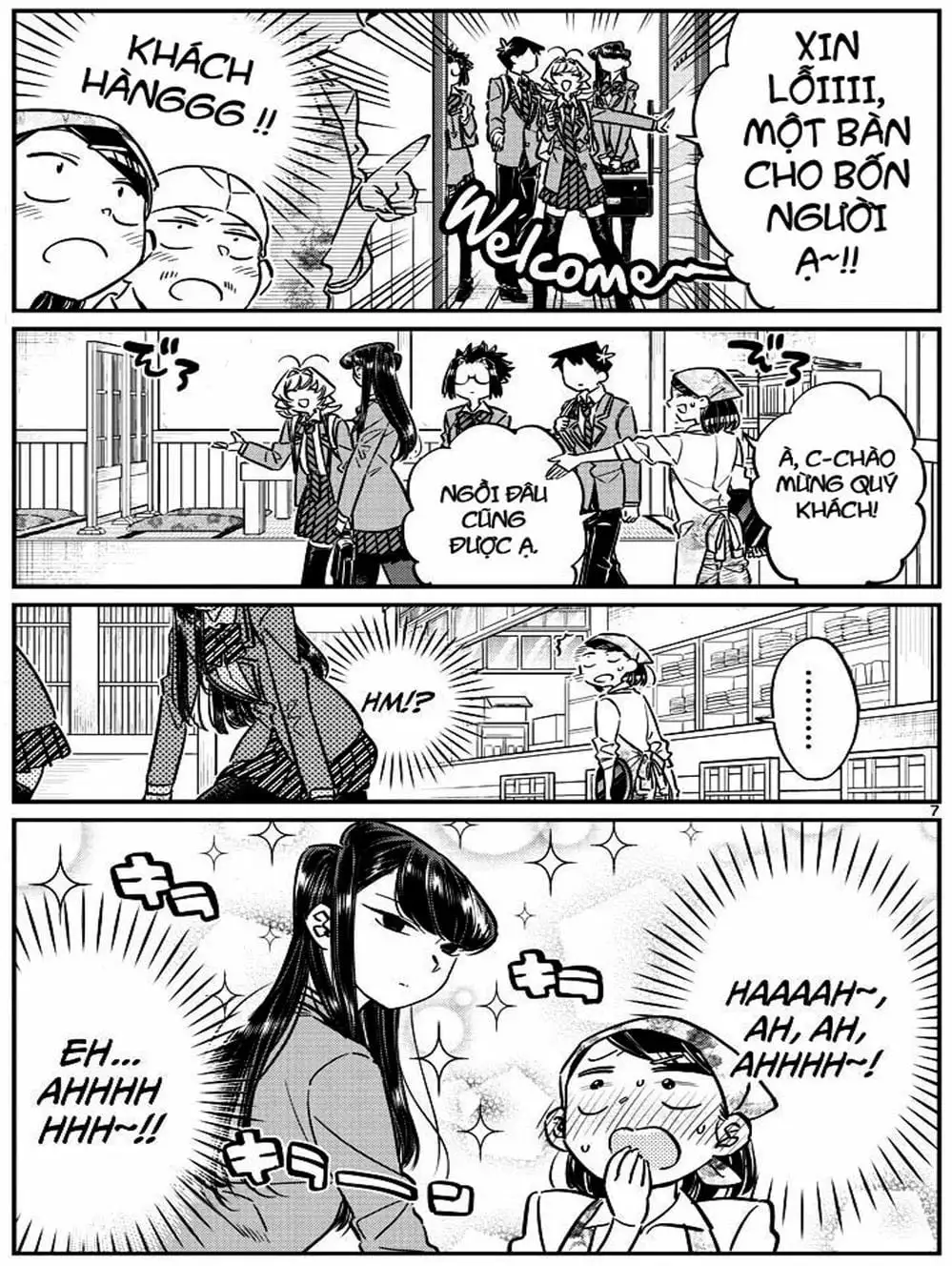 Truyện Tranh Komi Không Thể Giao Tiếp - Komi San Wa Komyusho Desu trang 5