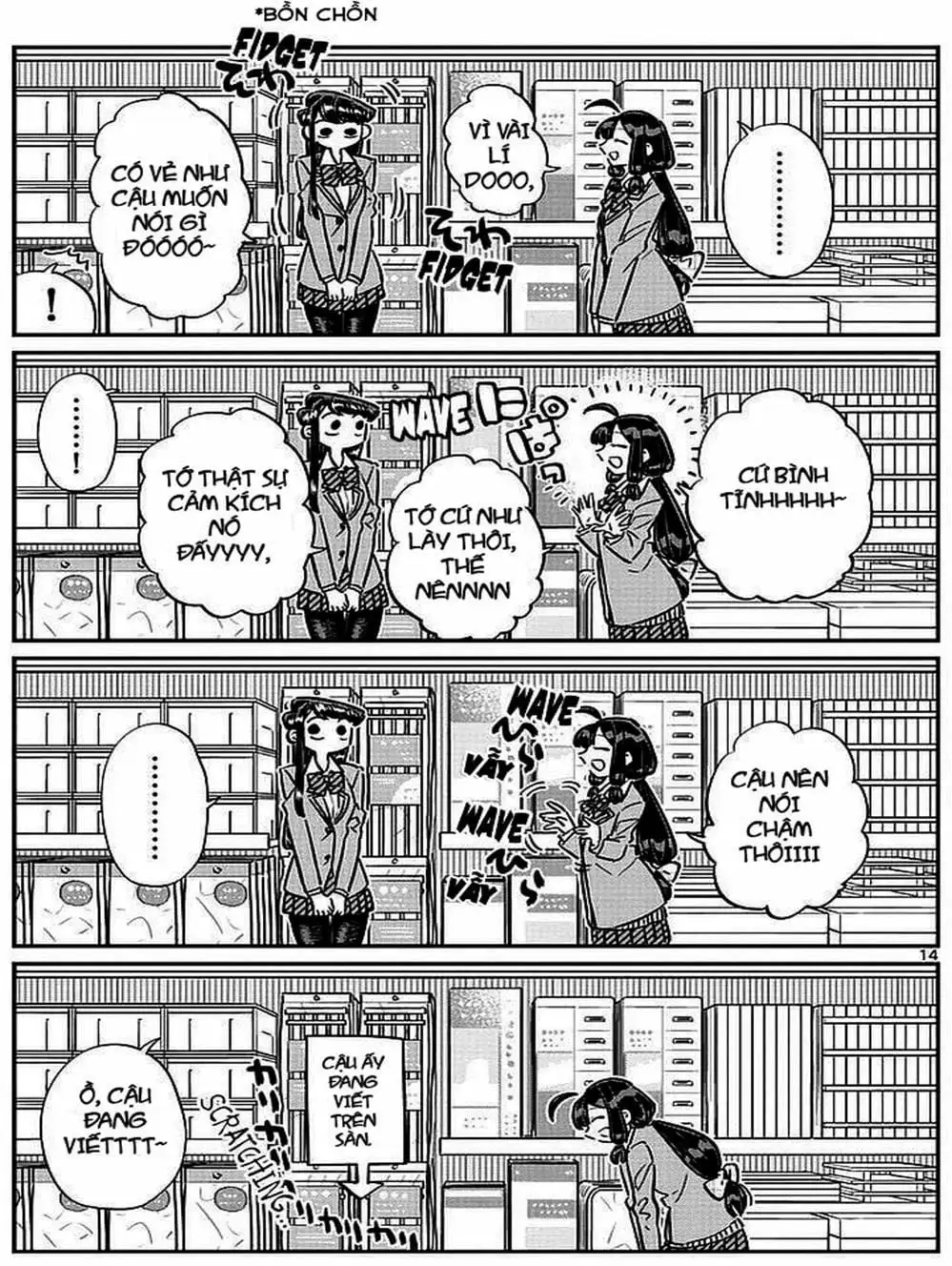 Truyện Tranh Komi Không Thể Giao Tiếp - Komi San Wa Komyusho Desu trang 5