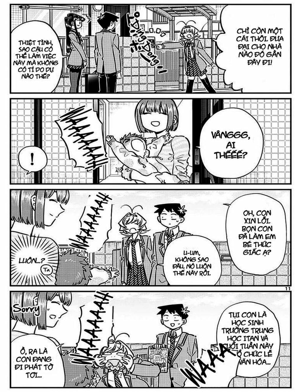 Truyện Tranh Komi Không Thể Giao Tiếp - Komi San Wa Komyusho Desu trang 5