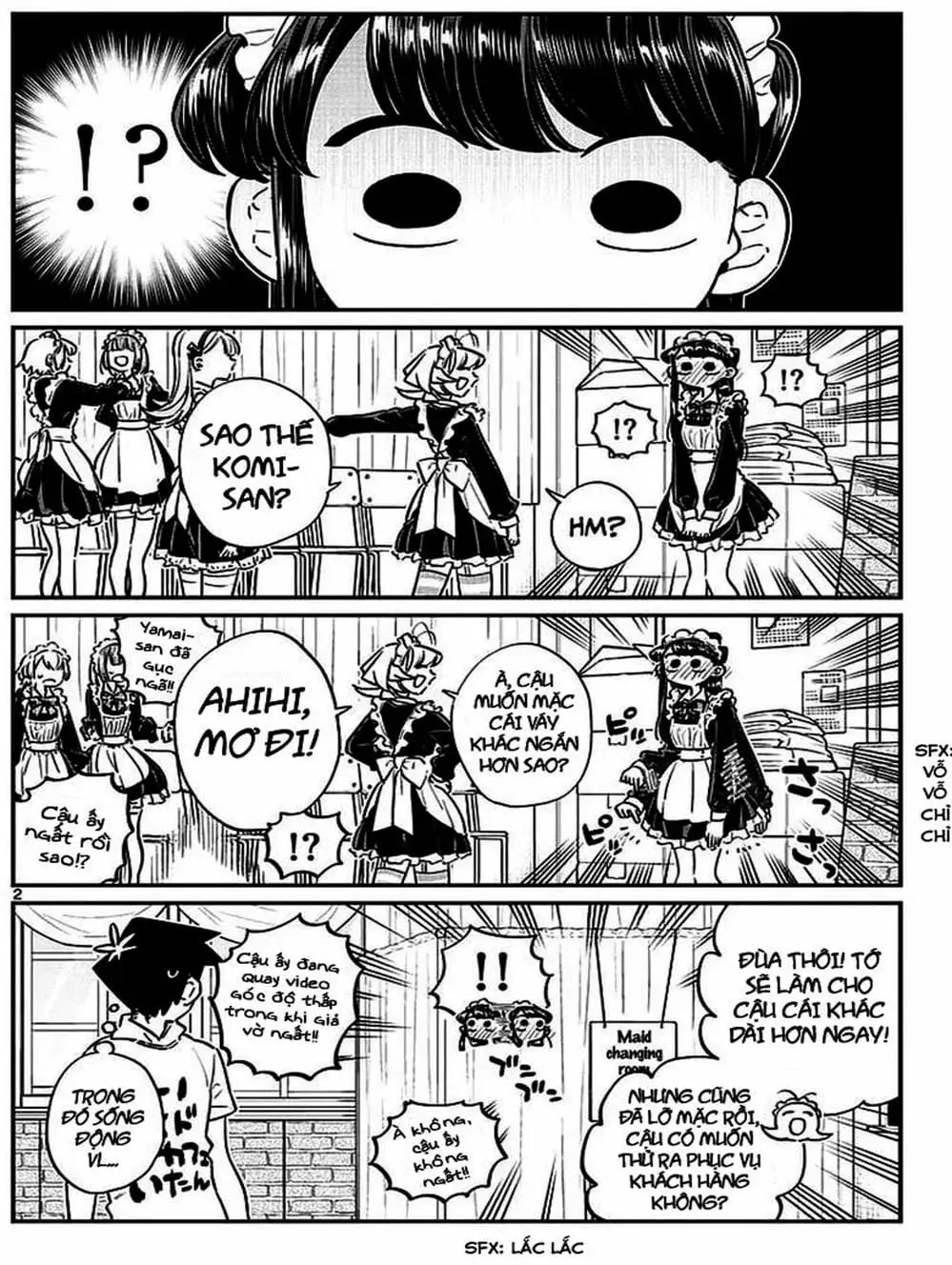 Truyện Tranh Komi Không Thể Giao Tiếp - Komi San Wa Komyusho Desu trang 5