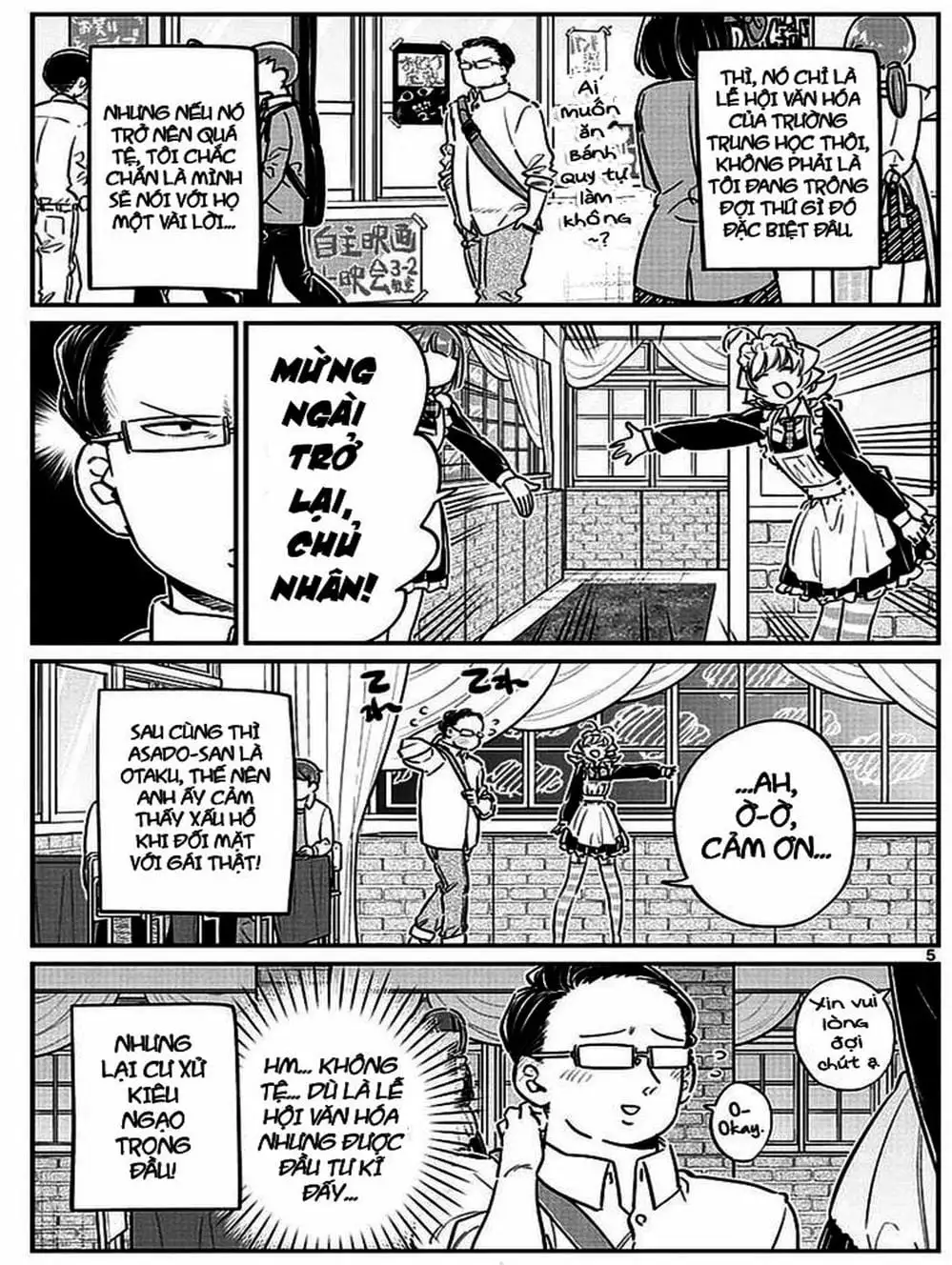 Truyện Tranh Komi Không Thể Giao Tiếp - Komi San Wa Komyusho Desu trang 5