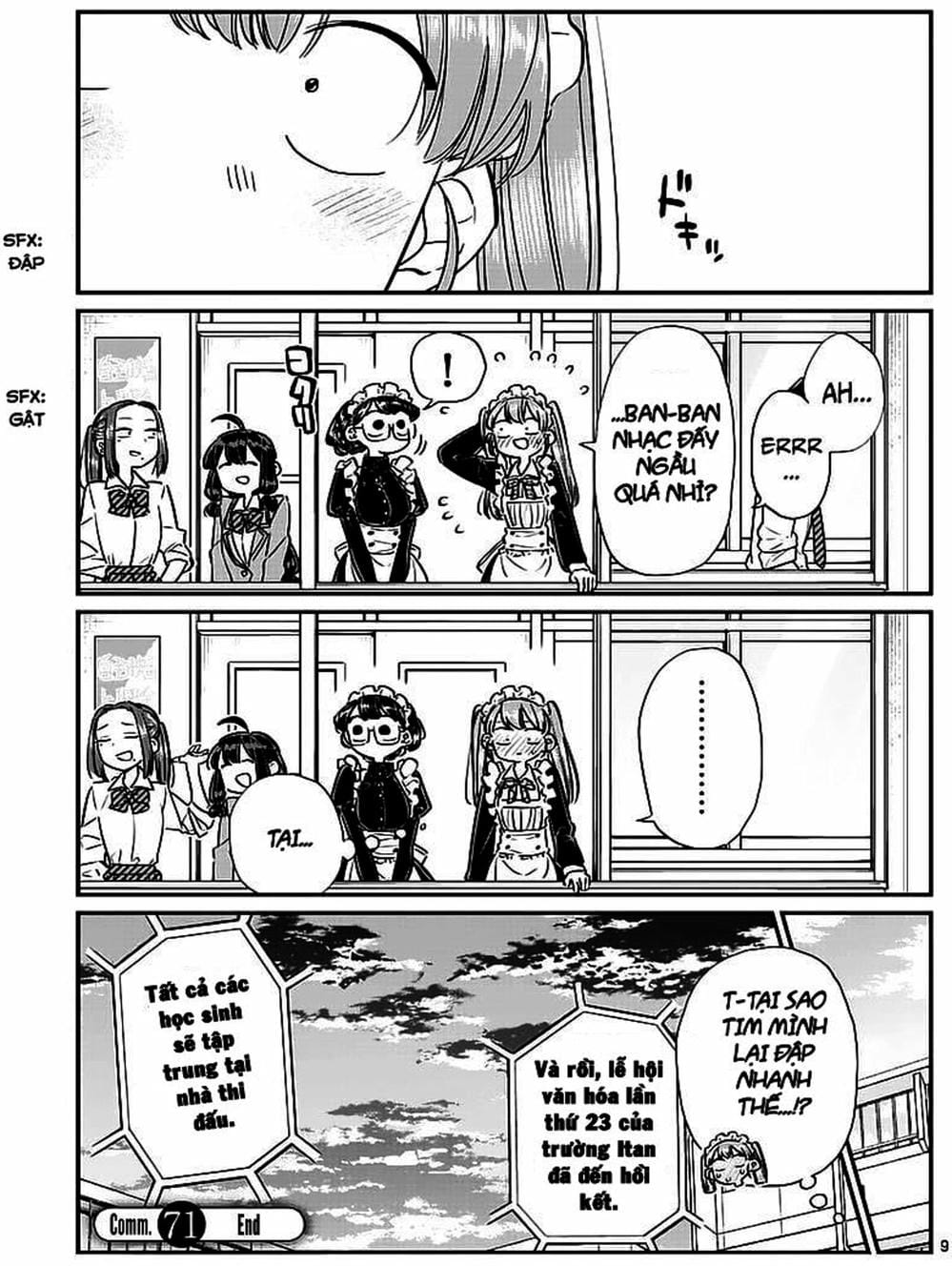 Truyện Tranh Komi Không Thể Giao Tiếp - Komi San Wa Komyusho Desu trang 5