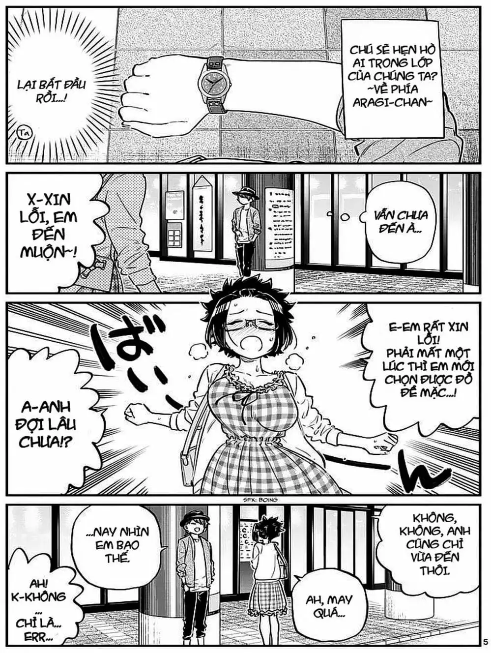 Truyện Tranh Komi Không Thể Giao Tiếp - Komi San Wa Komyusho Desu trang 5