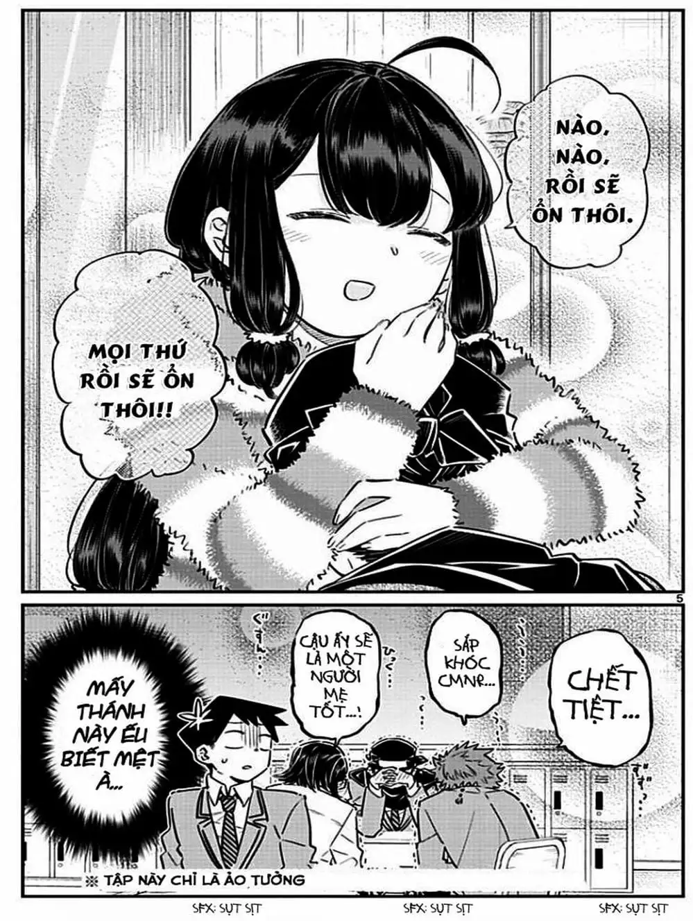 Truyện Tranh Komi Không Thể Giao Tiếp - Komi San Wa Komyusho Desu trang 5