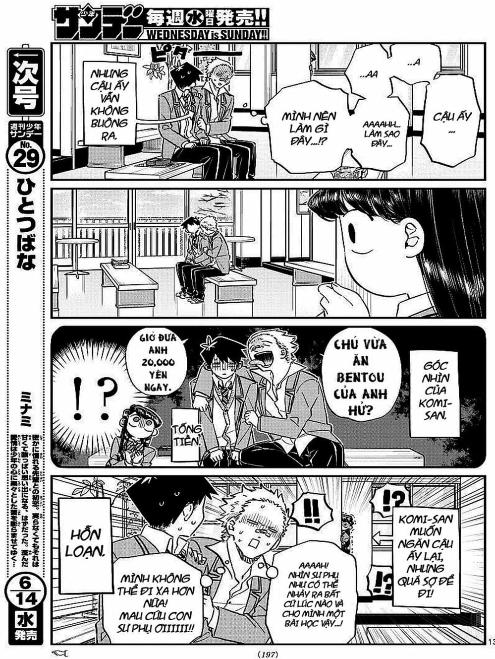 Truyện Tranh Komi Không Thể Giao Tiếp - Komi San Wa Komyusho Desu trang 5