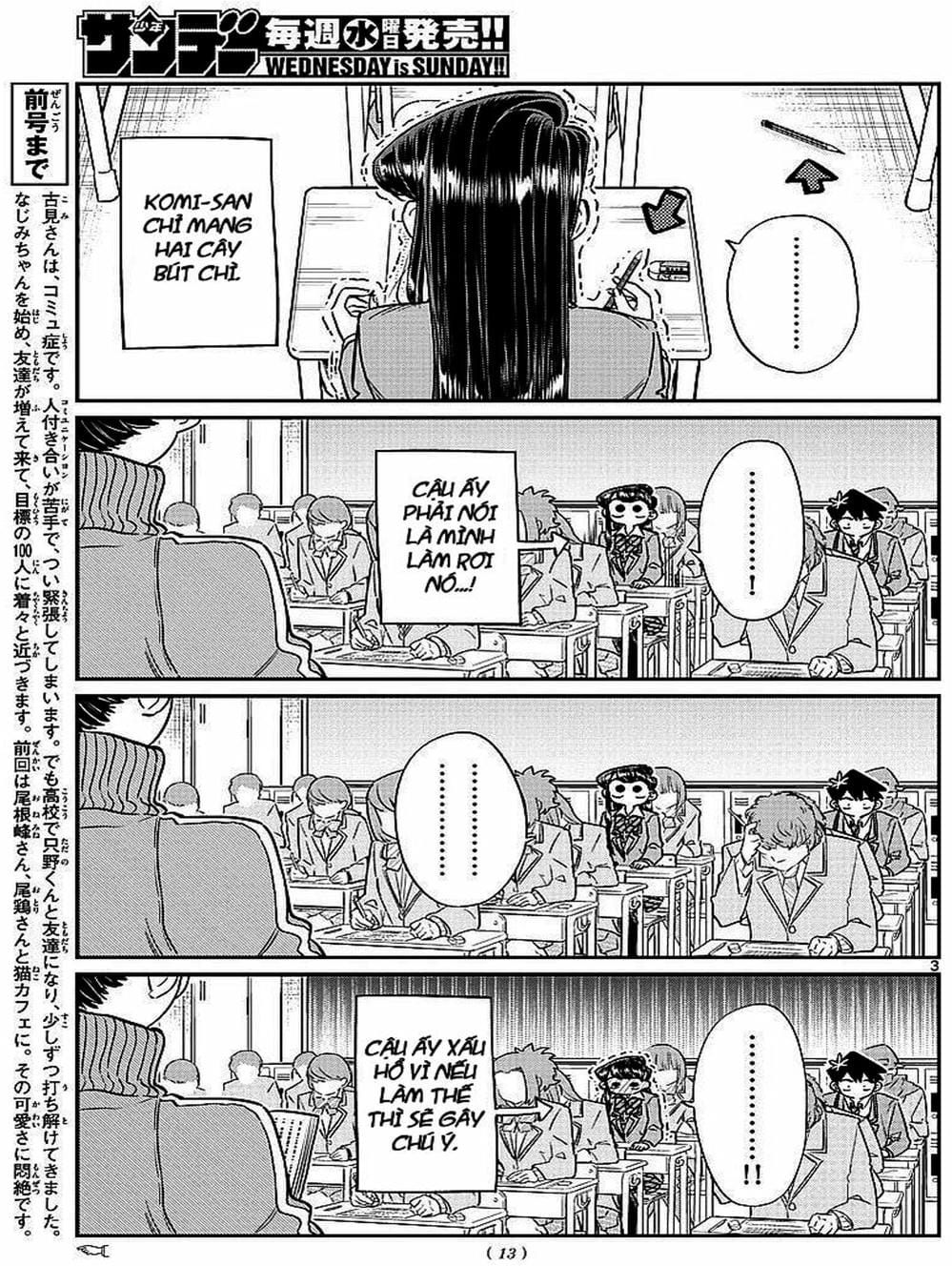 Truyện Tranh Komi Không Thể Giao Tiếp - Komi San Wa Komyusho Desu trang 5